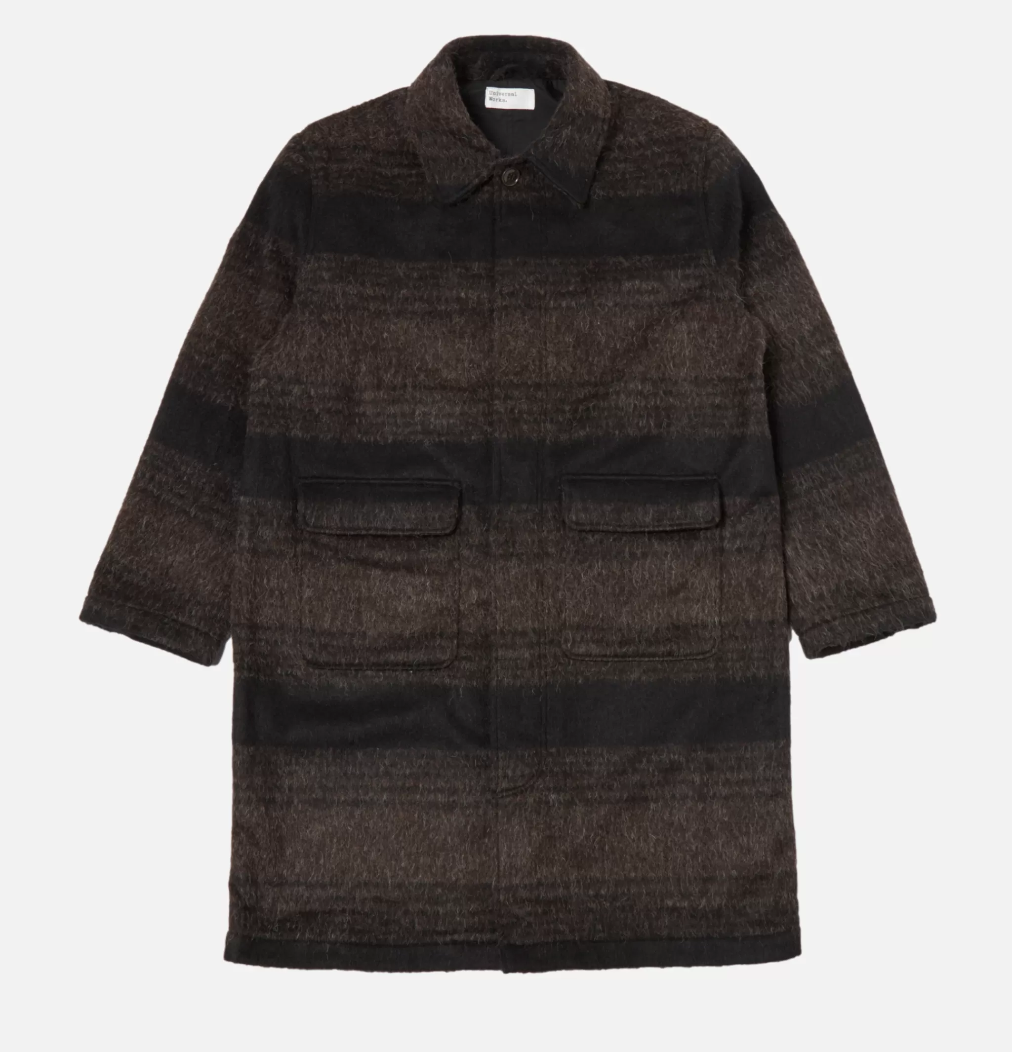 UNIVERSAL WORKS Blousons & Manteaux | Account Coat Brown/black