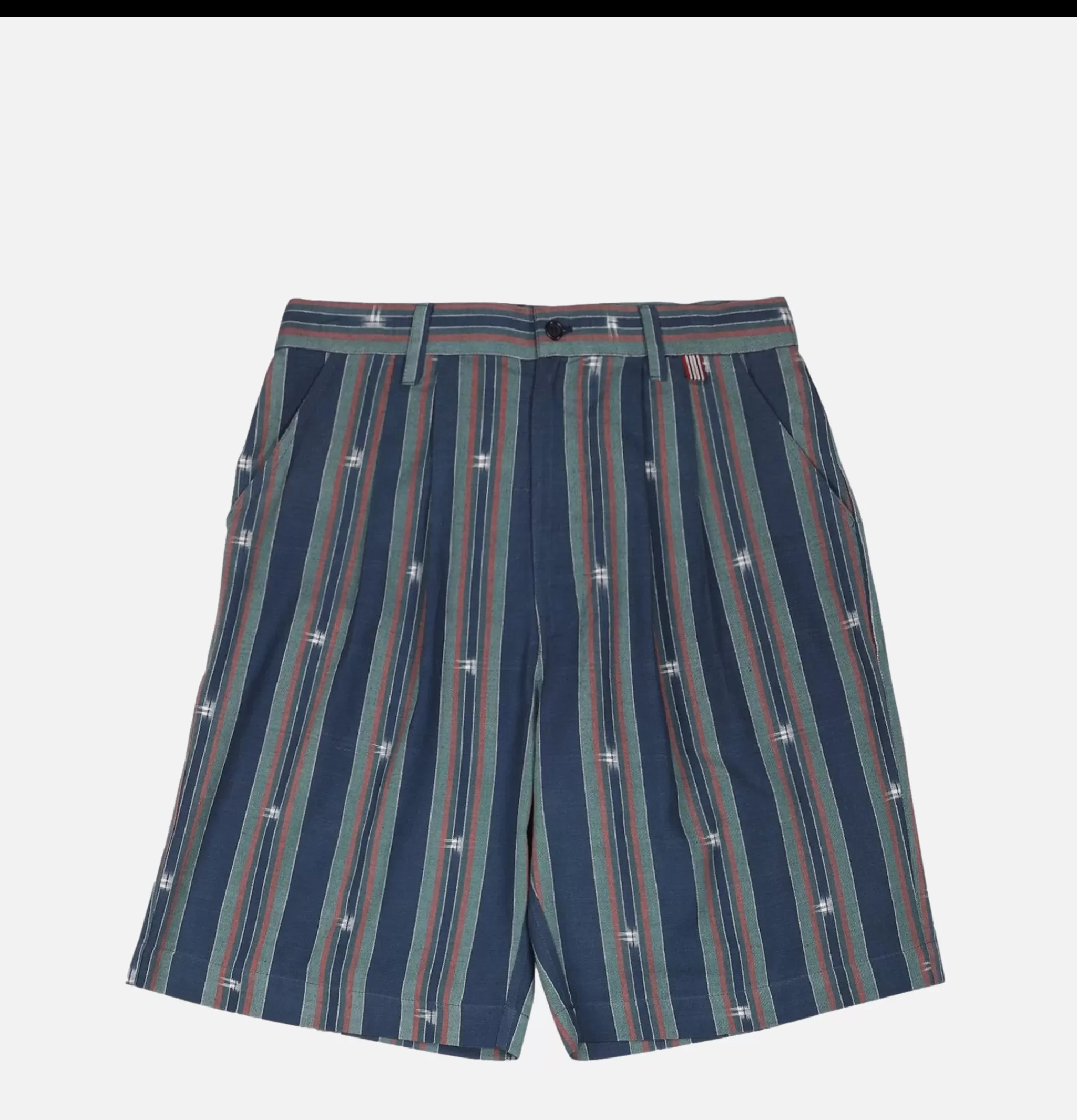 KARDO Shorts | Arman Double Pleat Short Navy