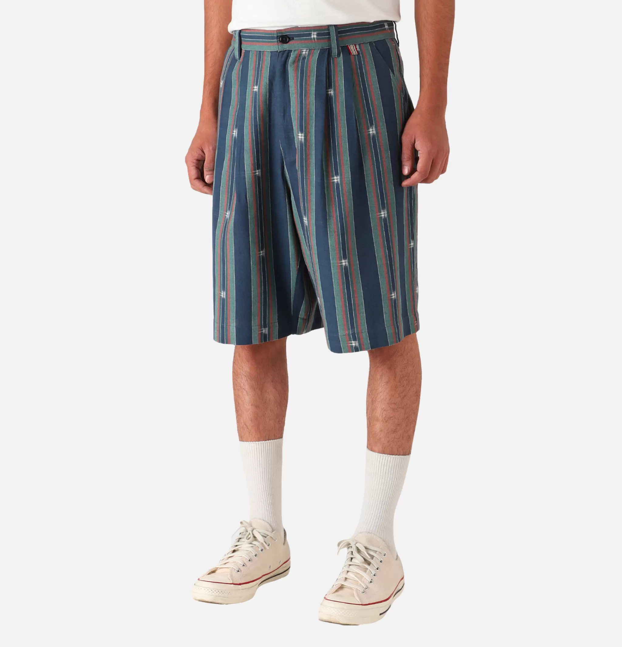 KARDO Shorts | Arman Double Pleat Short Navy