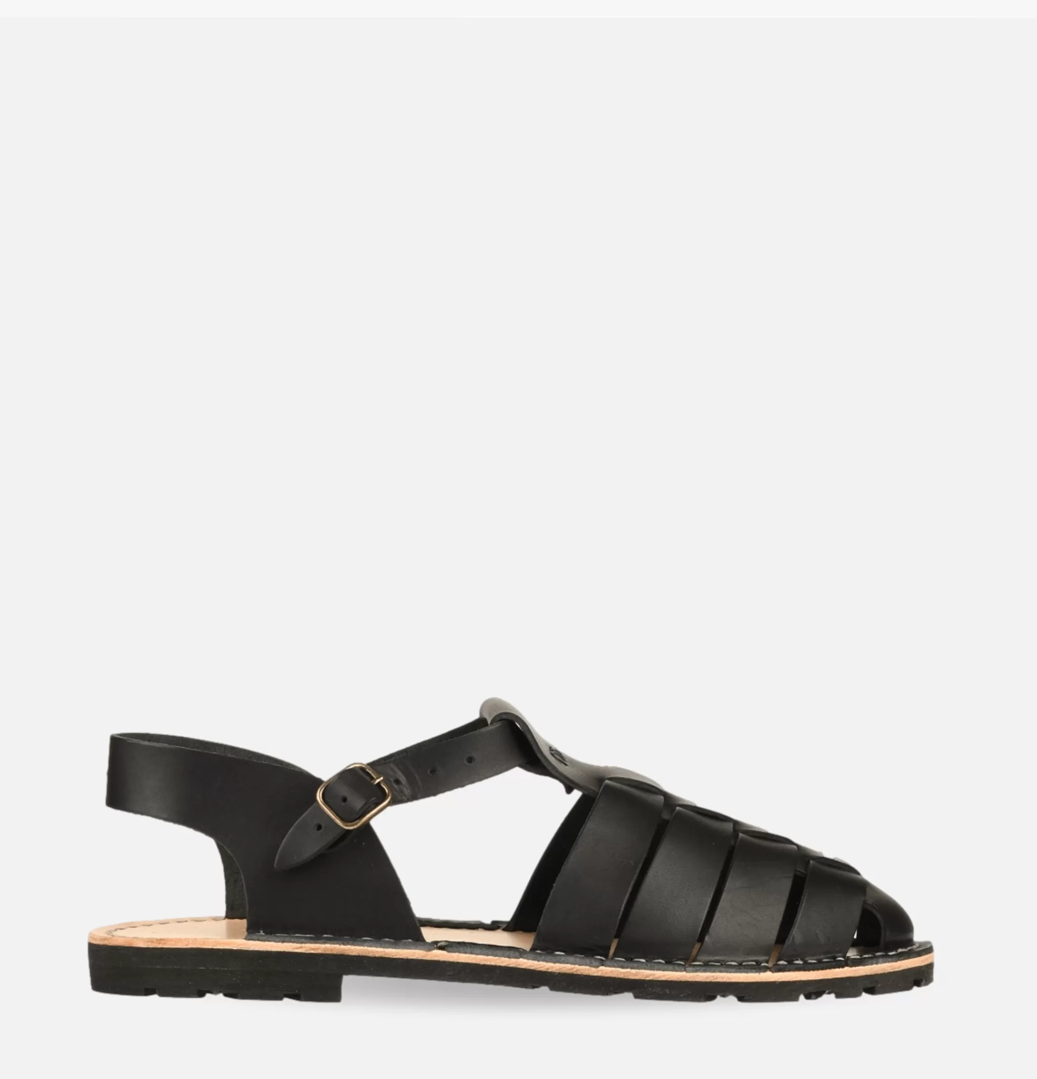 STEVE MONO Sandales | Artisanal Sandal Shoe 10/09 Black