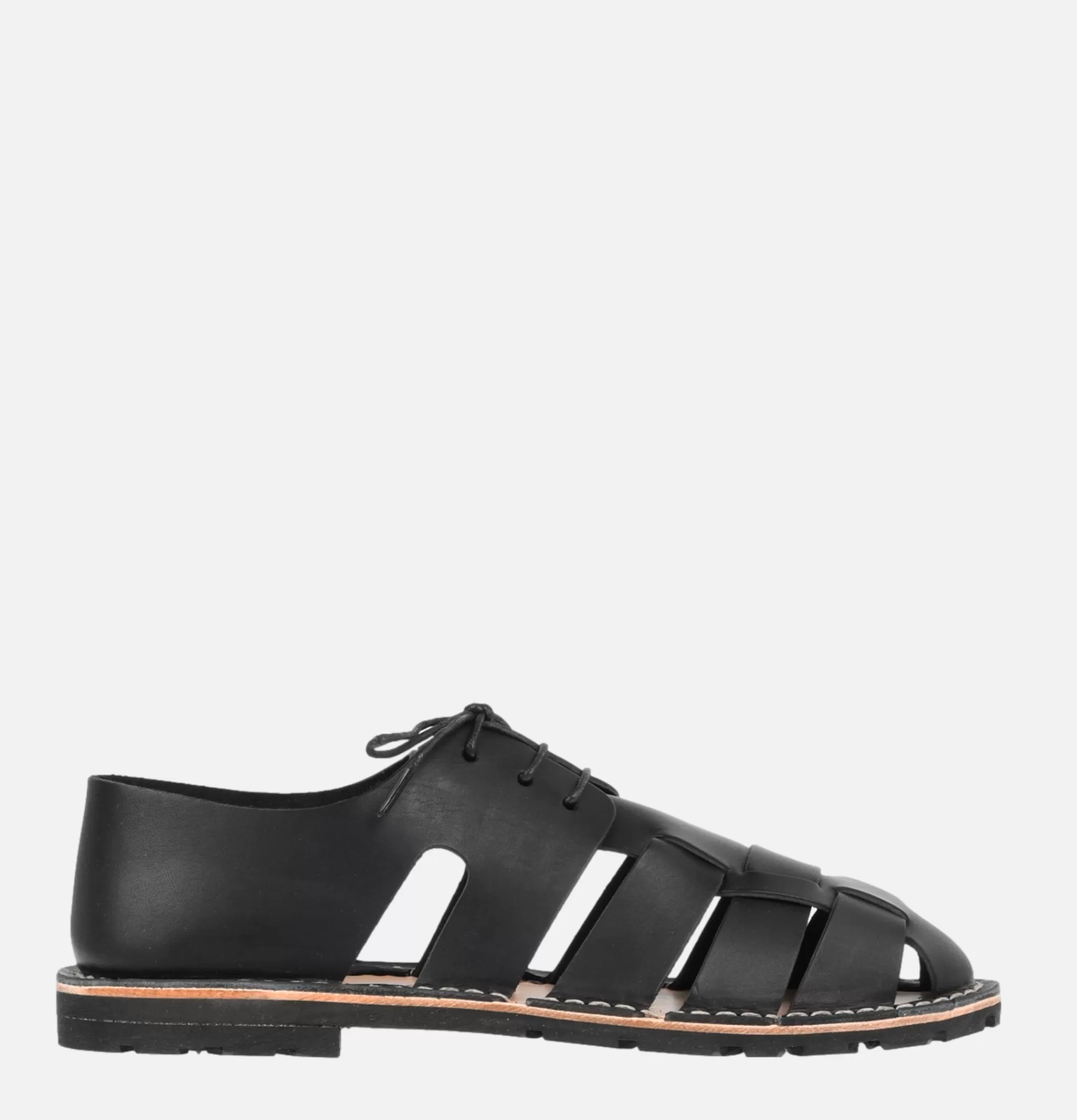 STEVE MONO Sandales | Artisanal Sandal Shoe 10/05 Black