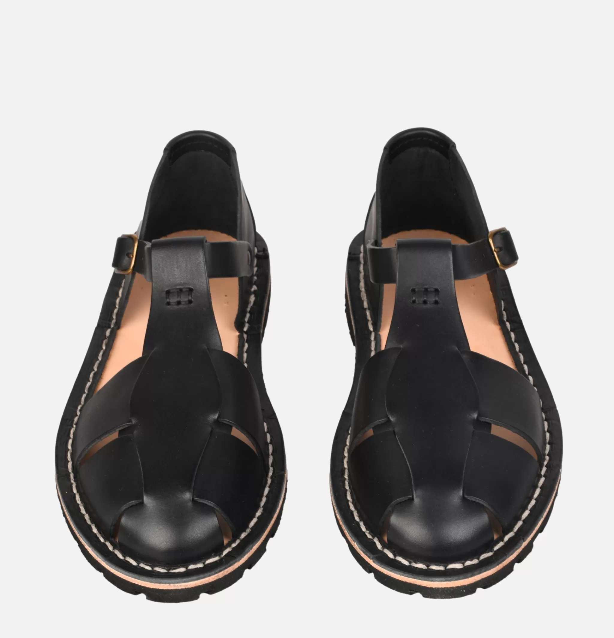 STEVE MONO Sandales | Artisanal Sandal Shoe 10/17 Black