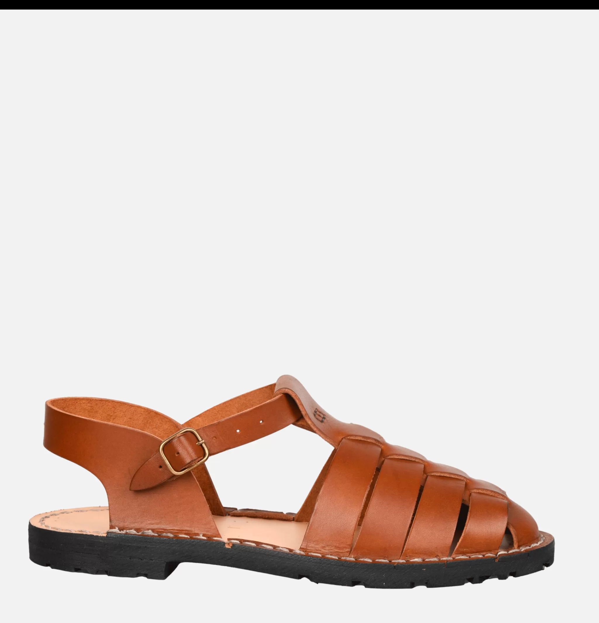 STEVE MONO Sandales | Artisanal Sandal Shoe 10/09 Chocolat Royalcheese Exclusive