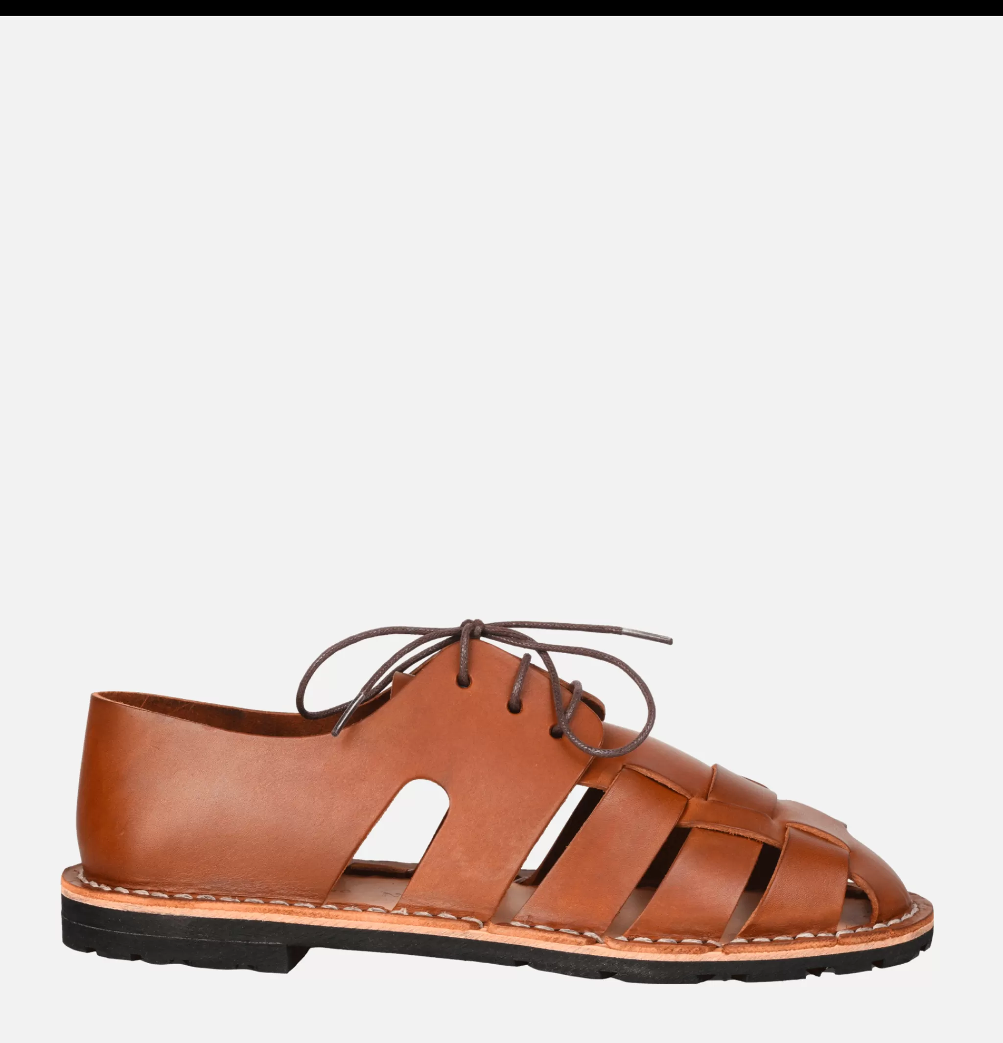 STEVE MONO Sandales | Artisanal Sandal Shoe 10/05 Chocolate