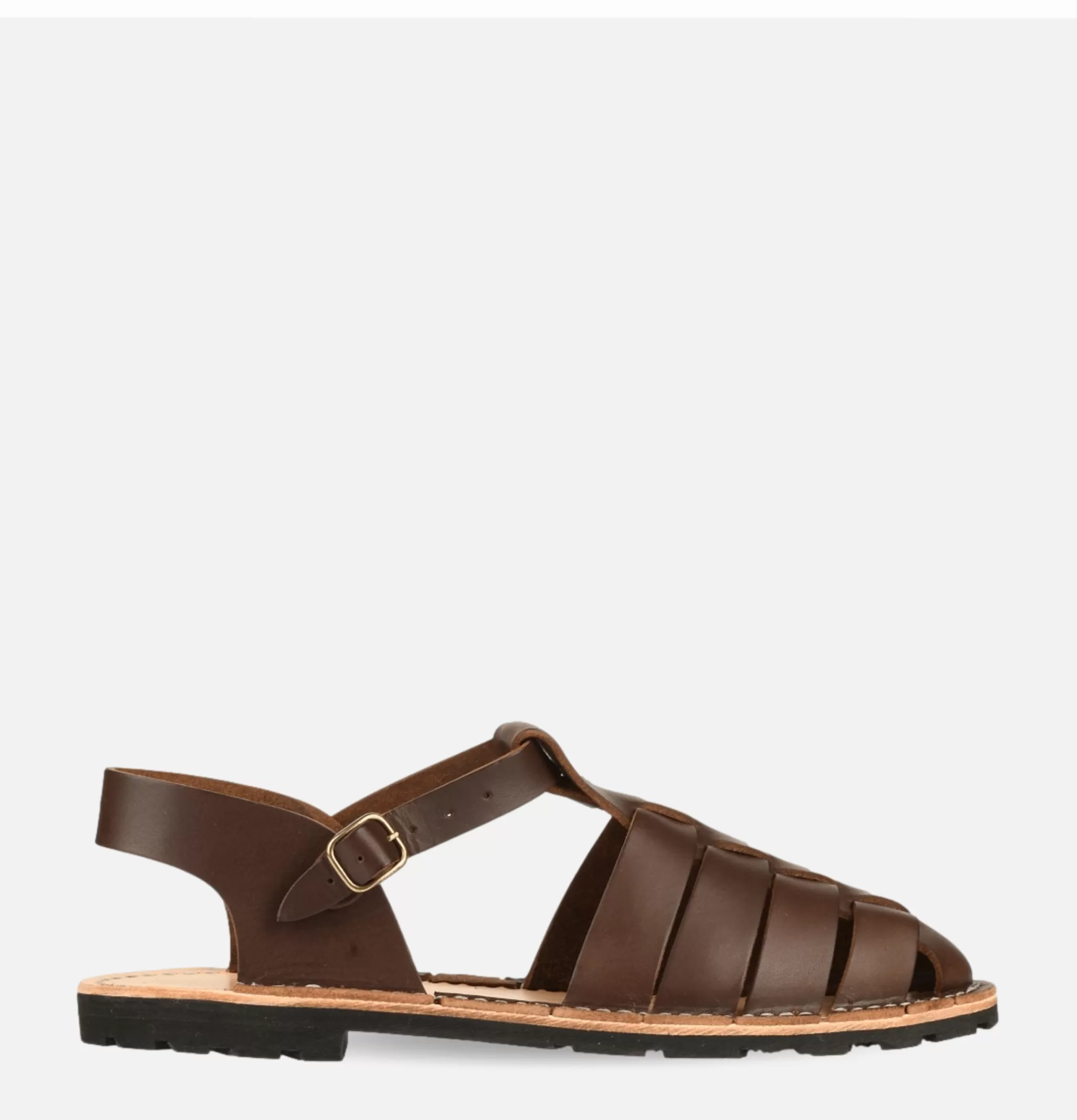 STEVE MONO Sandales | Artisanal Sandal Shoe 10/09 Chocolate