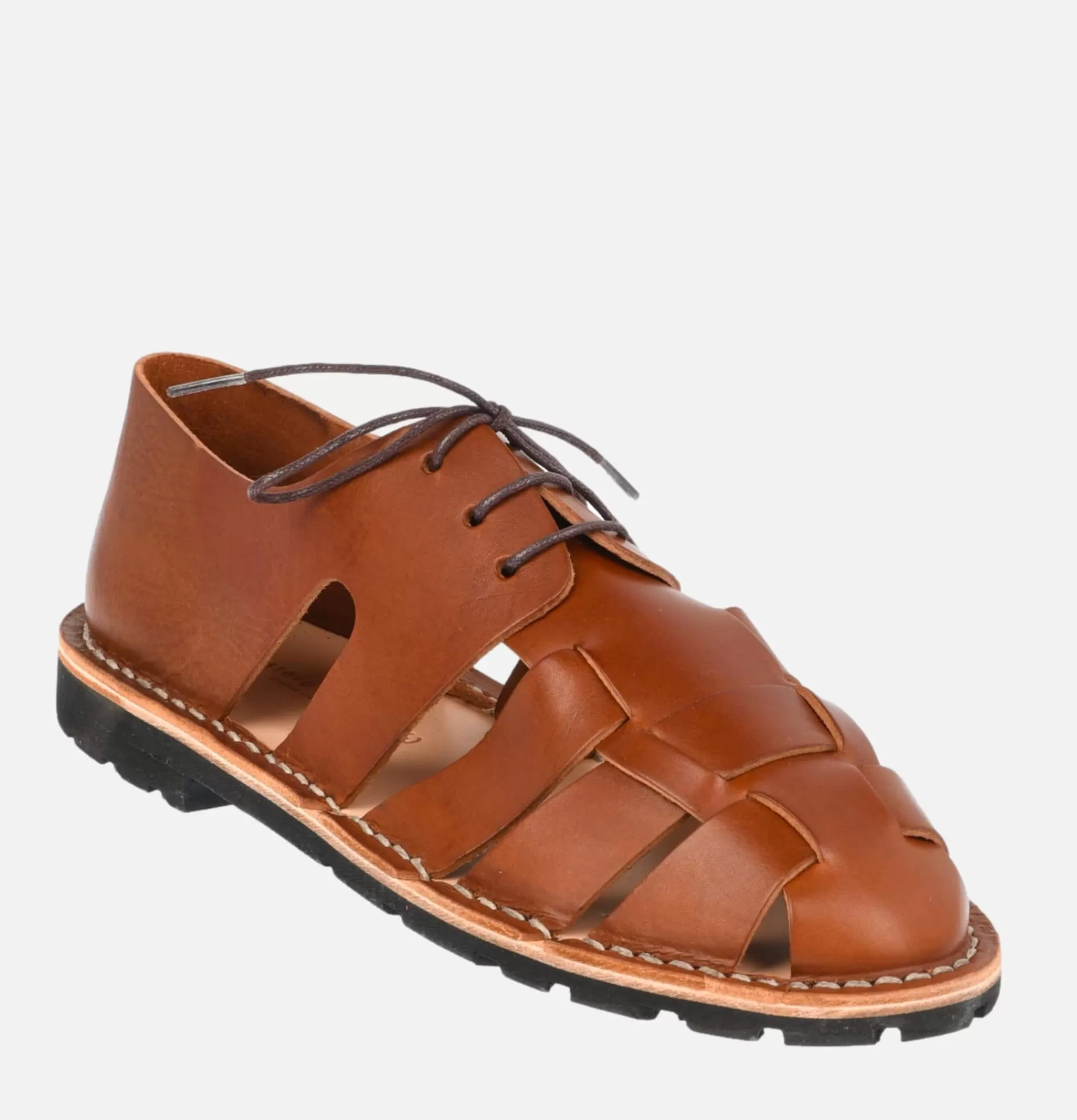 STEVE MONO Sandales | Artisanal Sandal Shoe 10/05 Chocolate