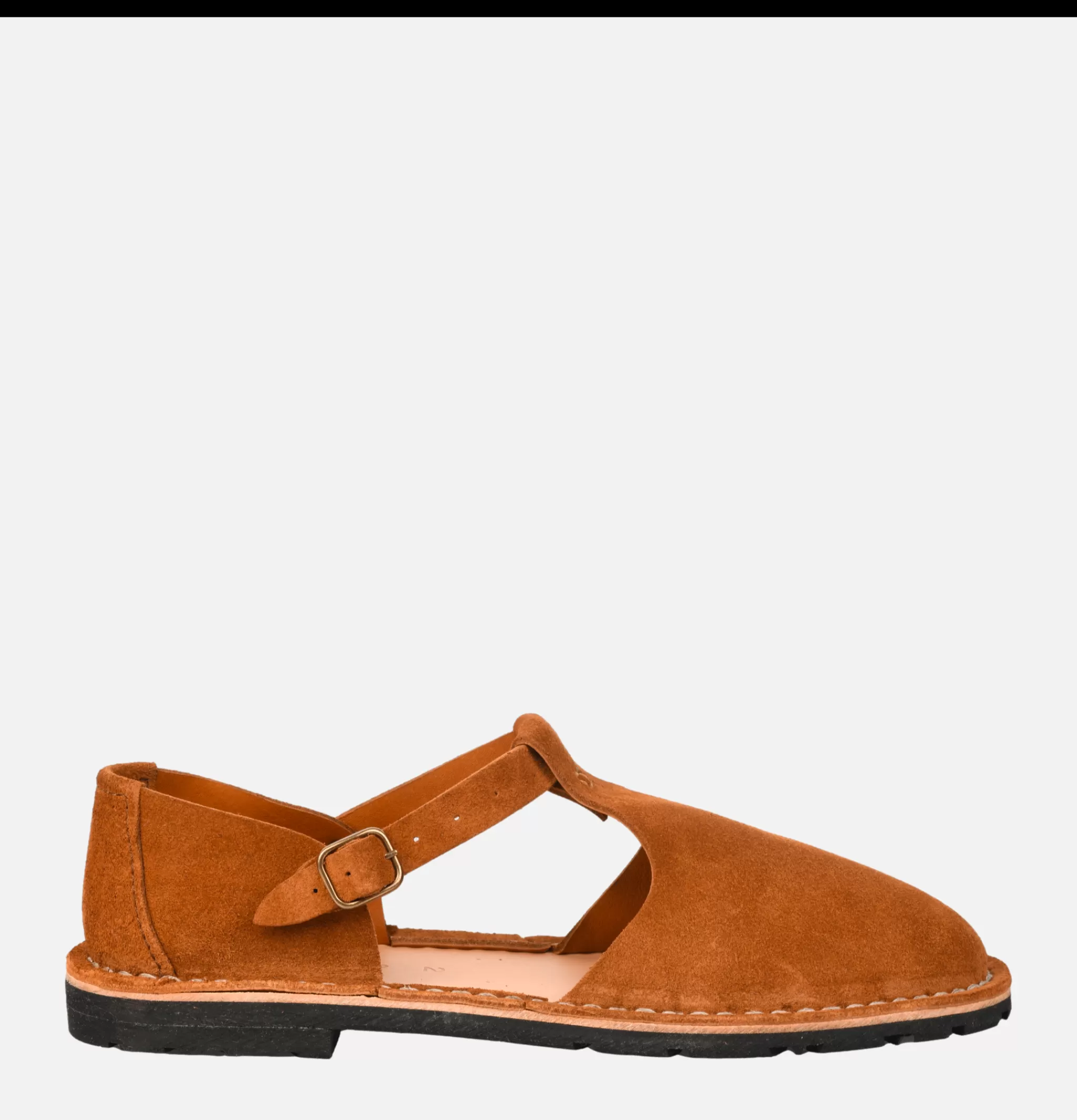 STEVE MONO Sandales | Artisanal Sandal Shoe 10/12 Cognac