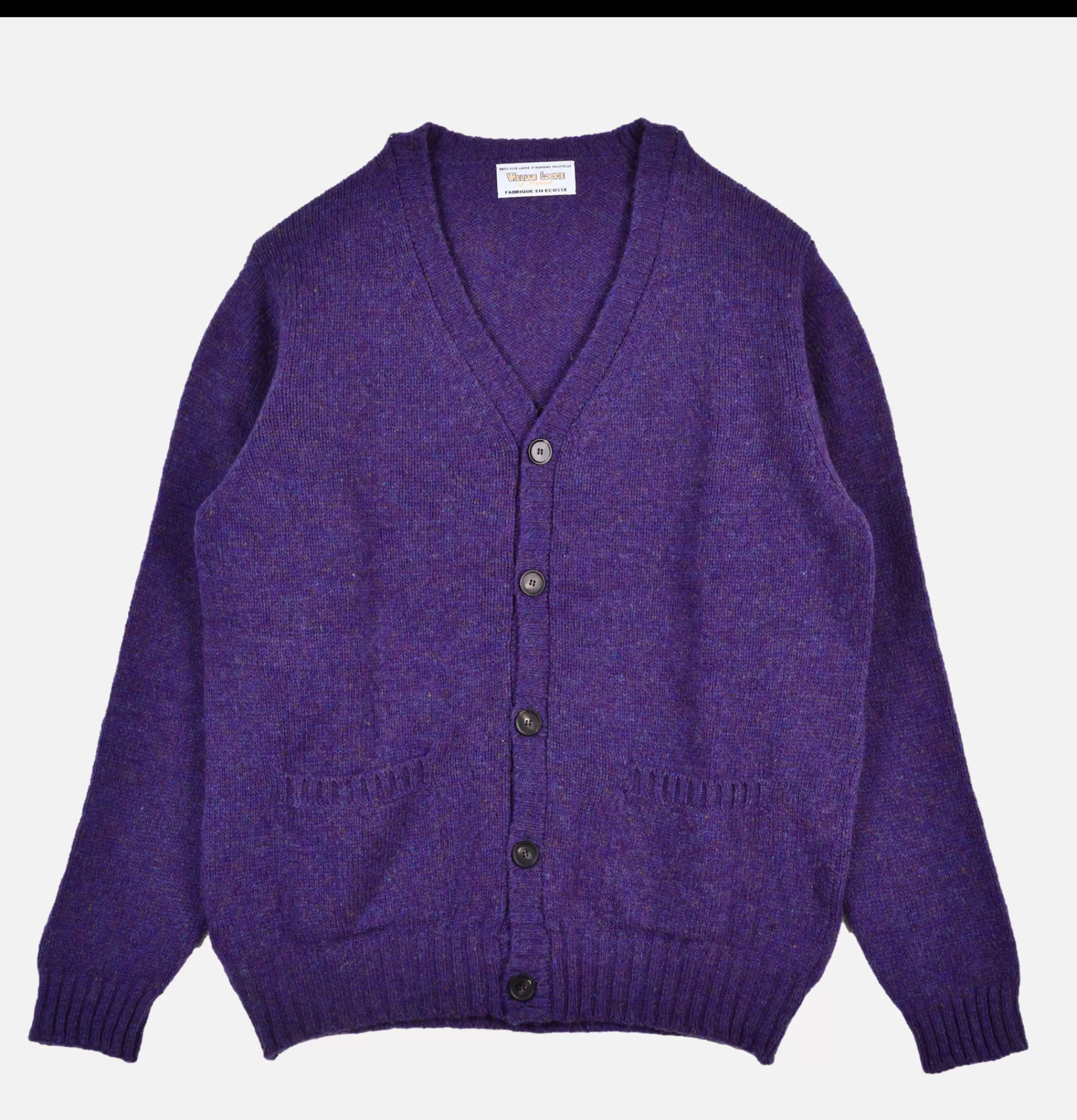 WILLIAM LOCKIE Pulls & Cardigans | Aryan Cardigan Royal Violet