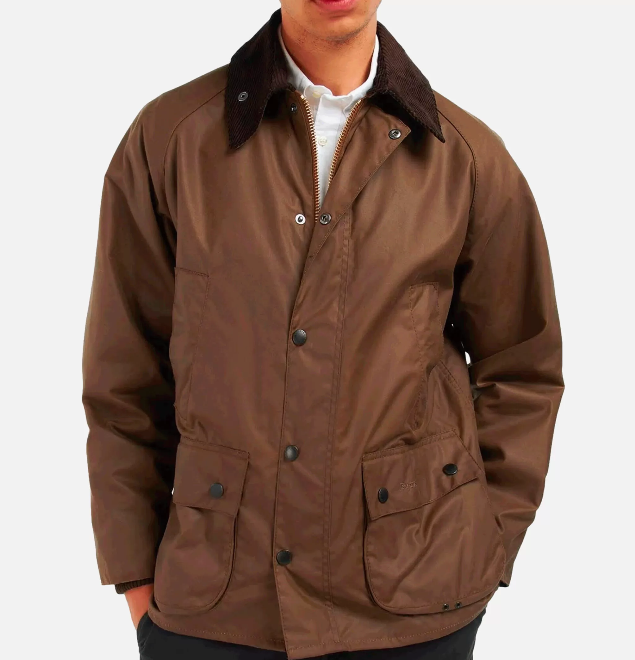 BARBOUR Blousons & Manteaux | Bedale Wax Jacket Bark