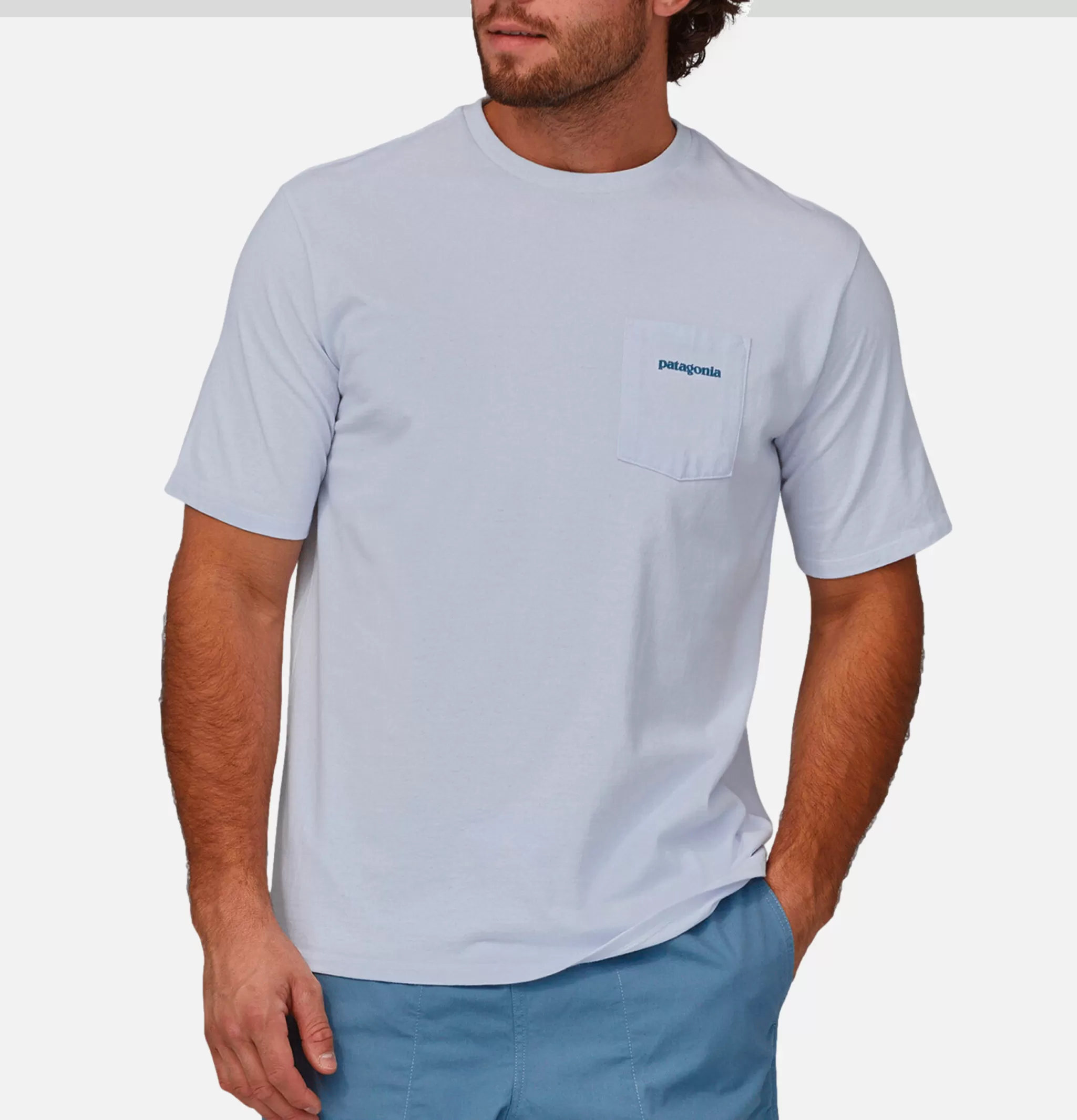 PATAGONIA T-shirts | Boardshort Logo Pocket White