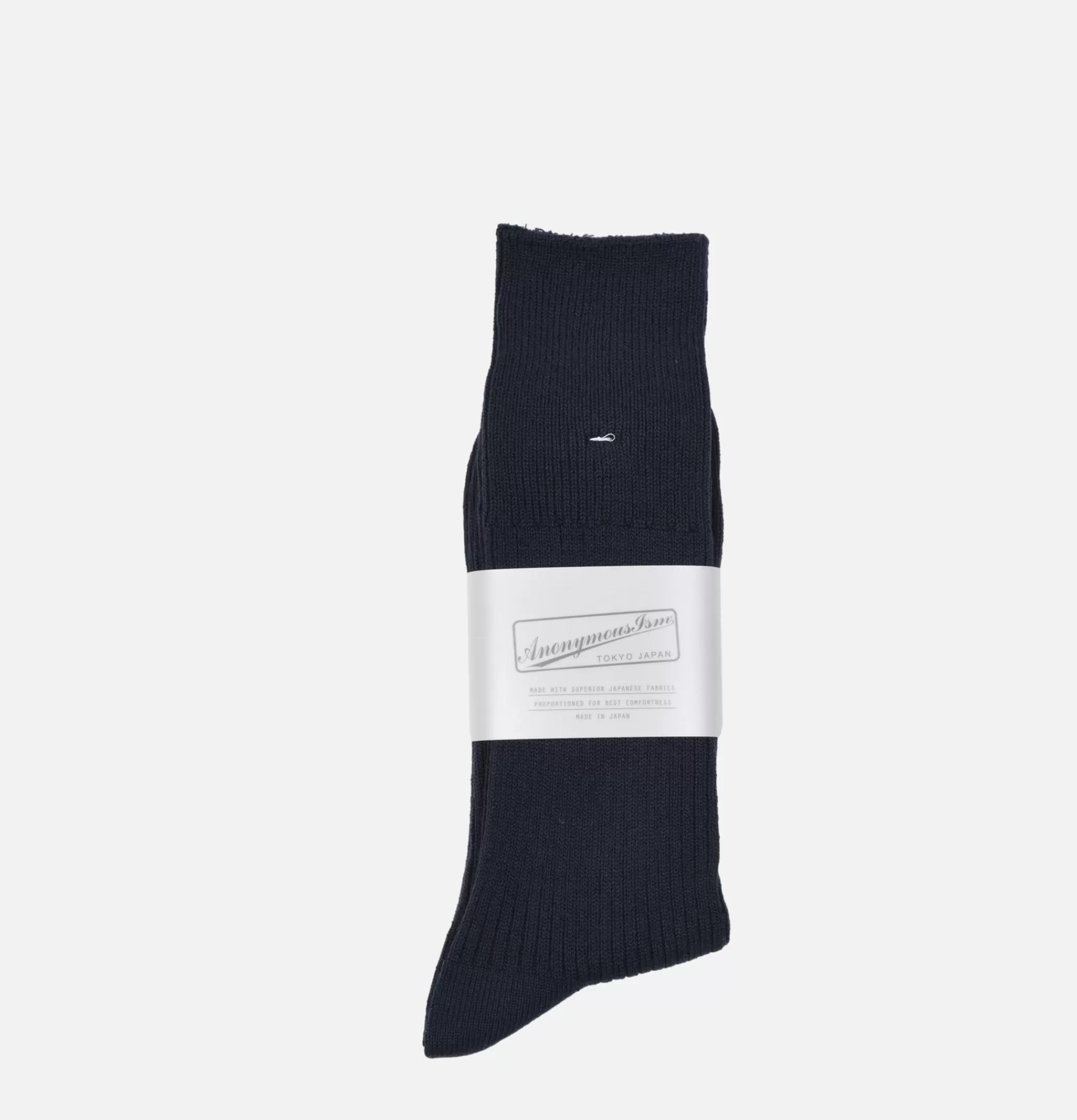 ANONYMOUS ISM Chaussettes | Brillant Crew Navy