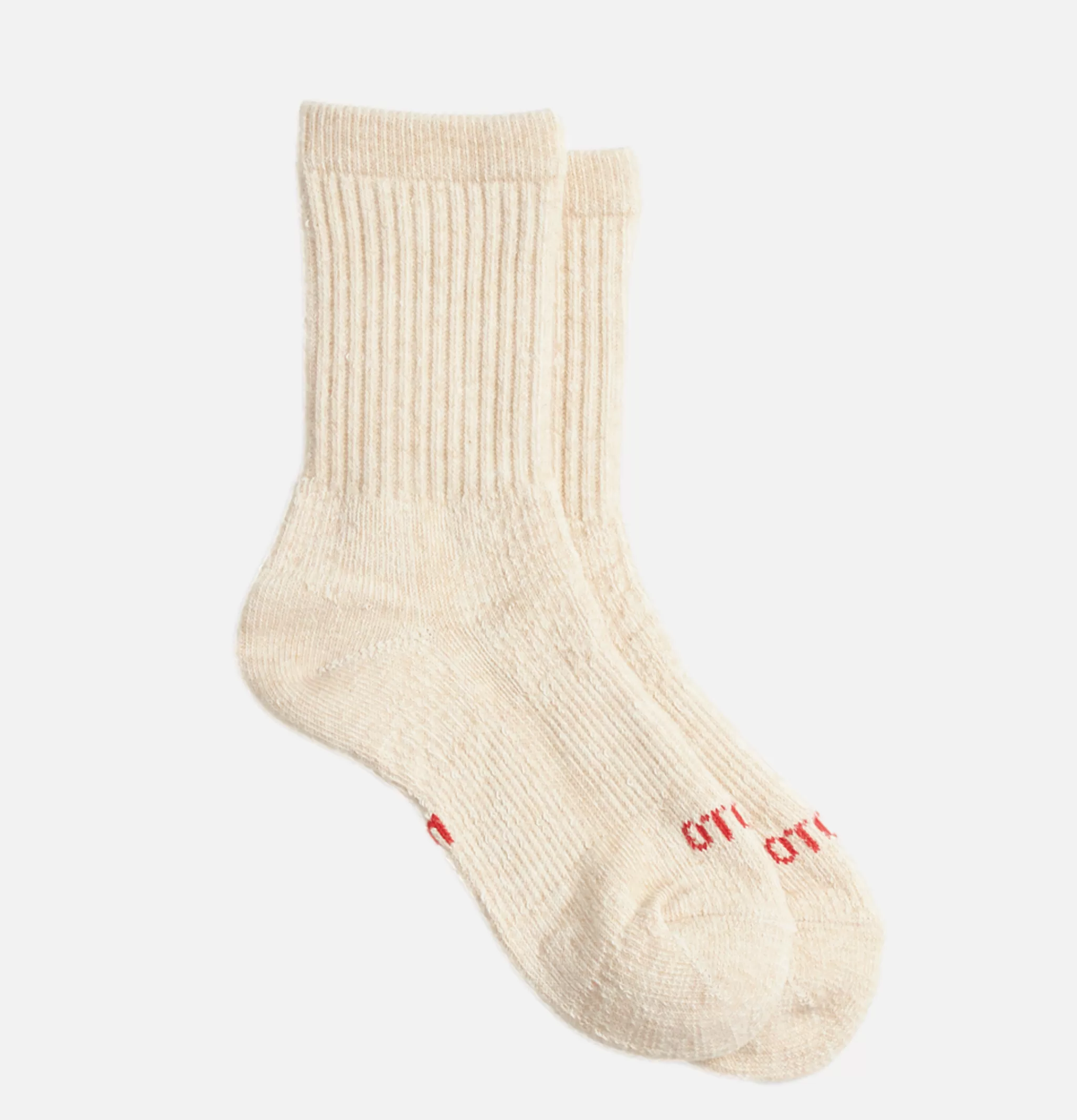 ROTOTO Chaussettes | Chaussettes Double Face Mini Beige