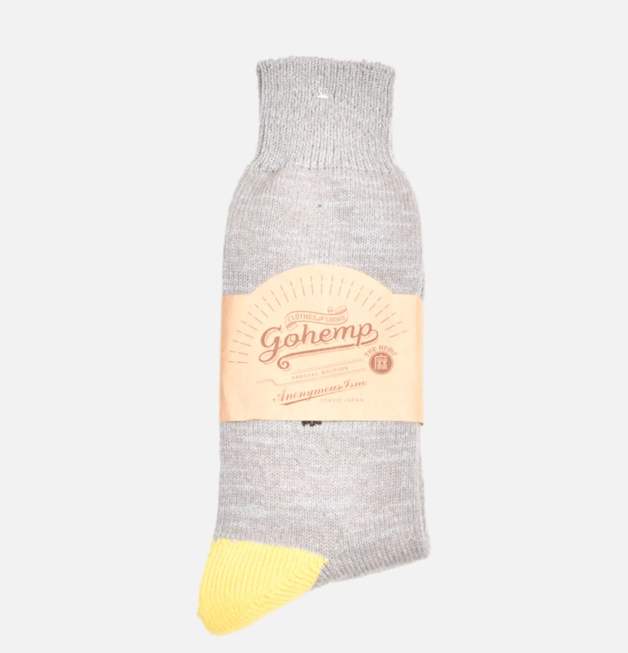 ANONYMOUS ISM Chaussettes | Chaussettes Embroidery Jaune