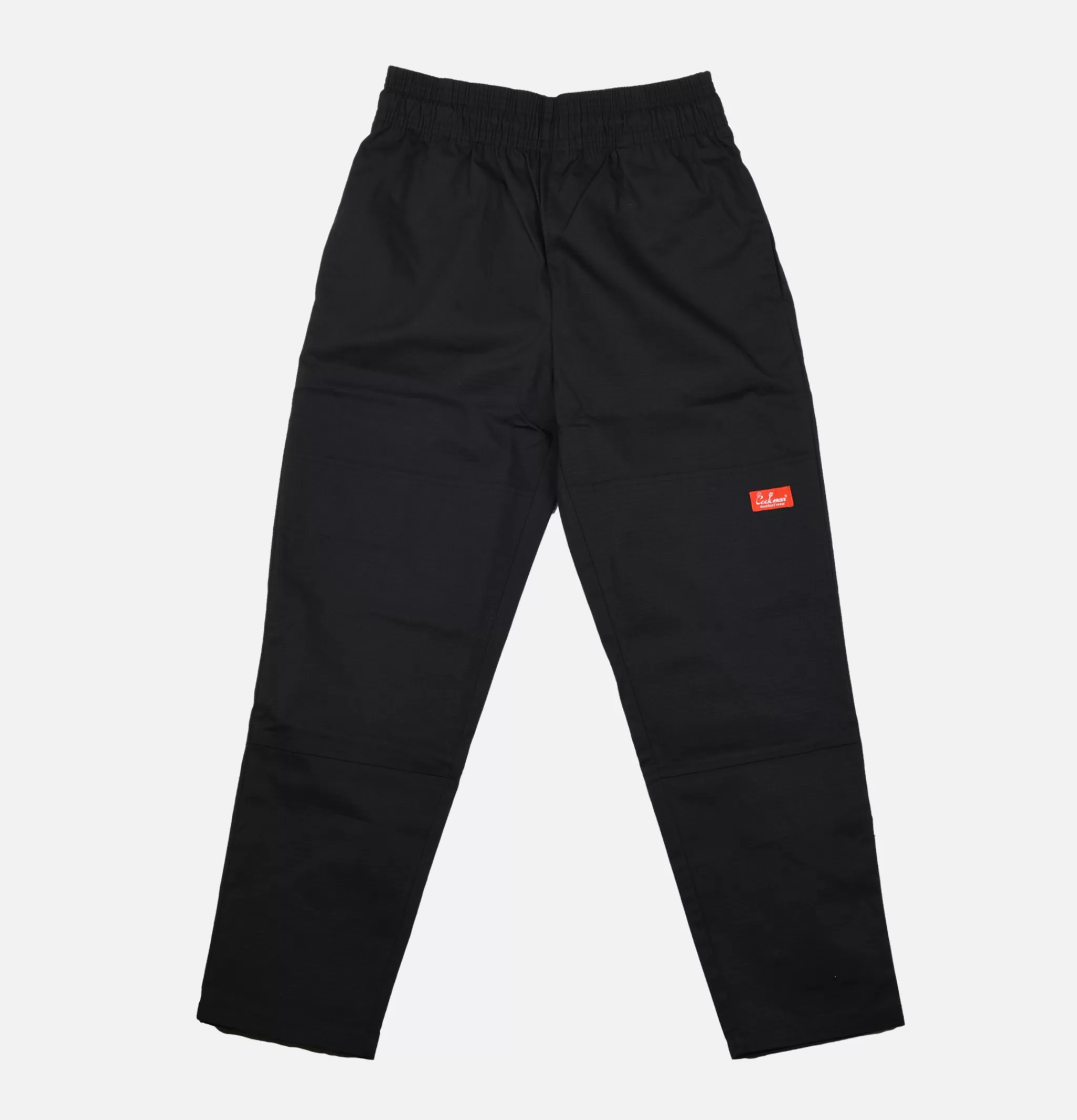 COOKMAN Work Pants | Chef Pant Double Knee Black