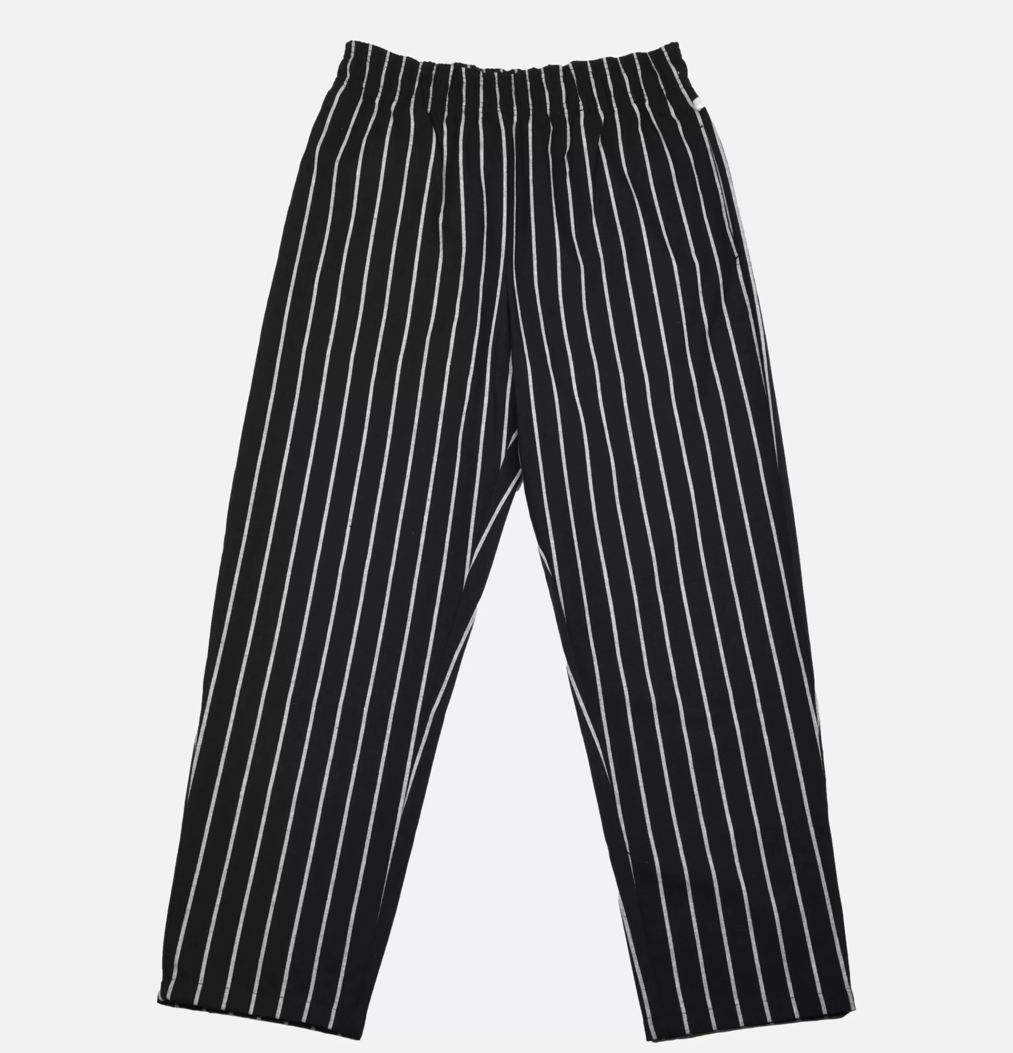 COOKMAN Work Pants | Chef Pant Duck Stripe Black