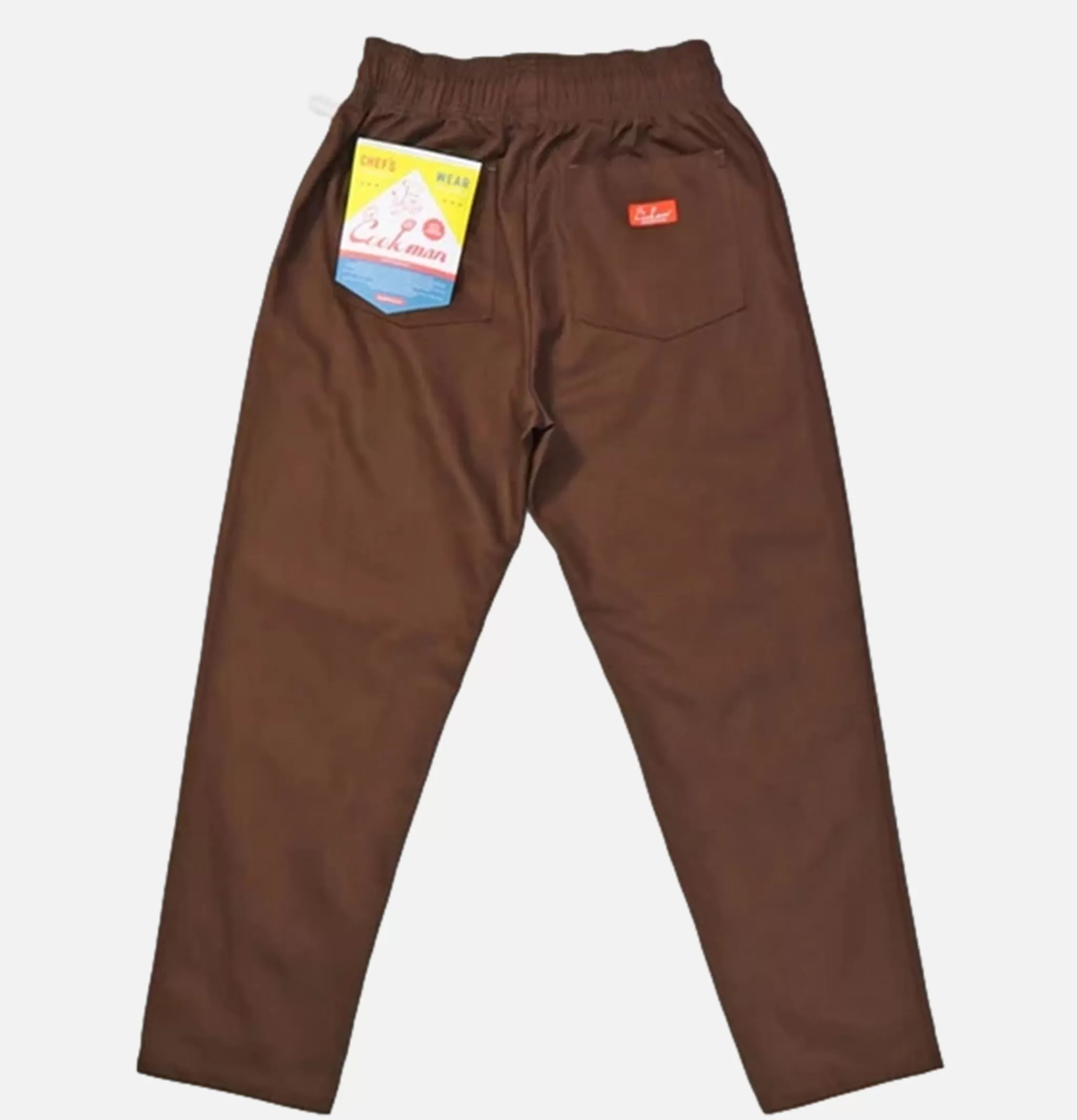 COOKMAN Work Pants | Chef Pant Herringbone Chocolat