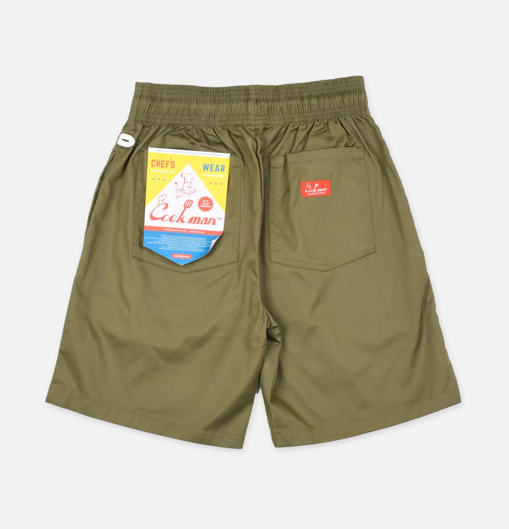 COOKMAN Shorts | Chef Short Olive