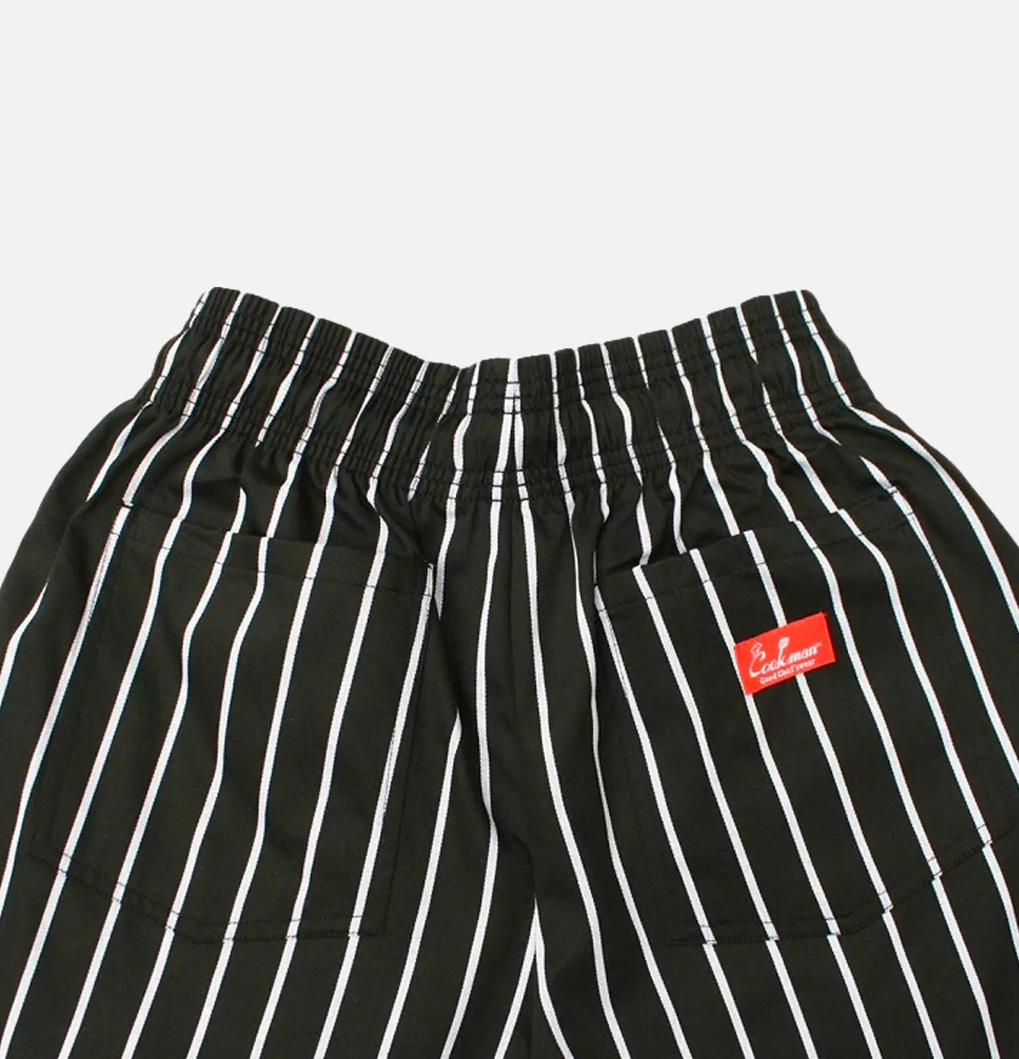 COOKMAN Shorts | Chef Short Stripe Black