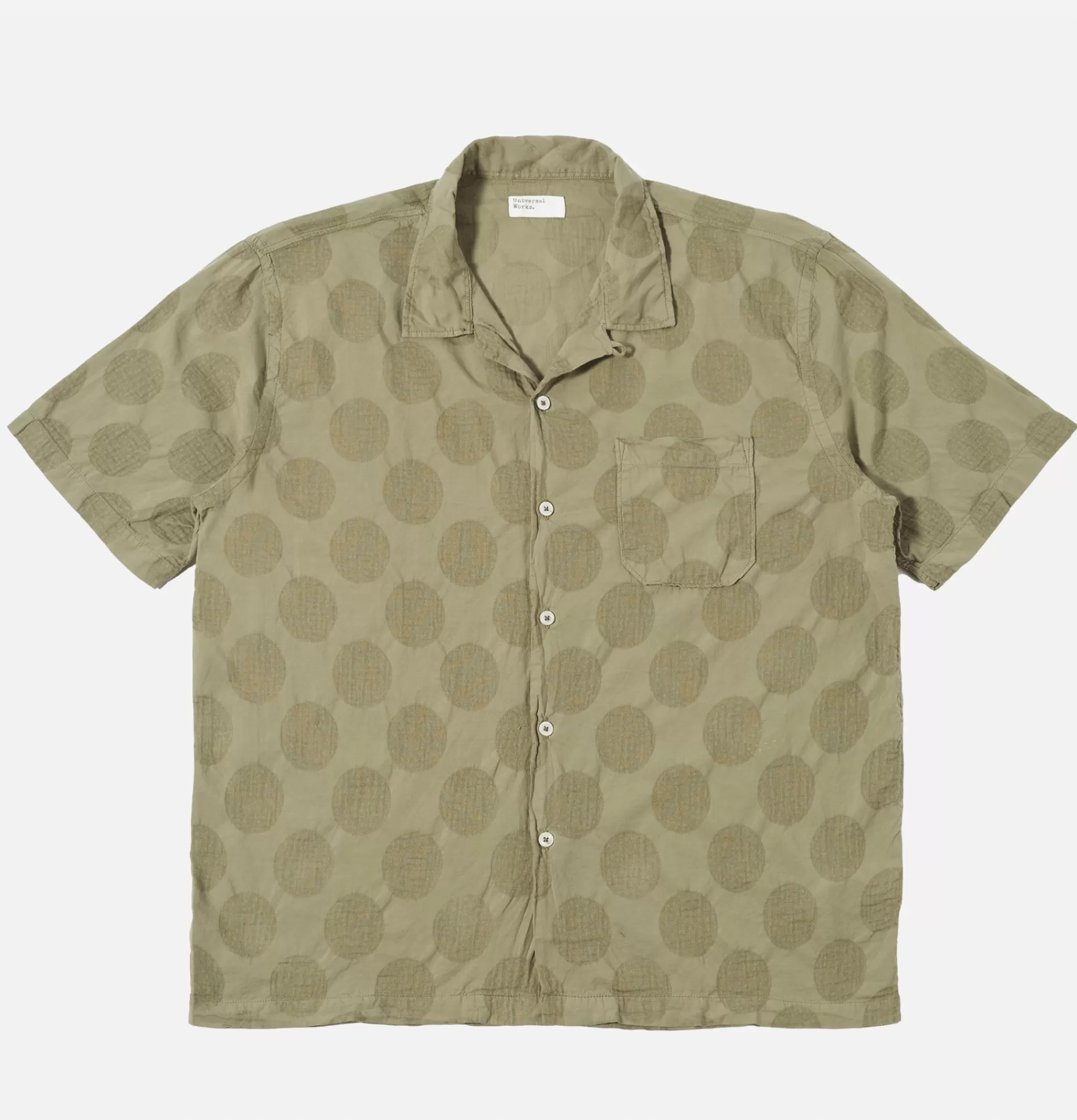 UNIVERSAL WORKS Chemises | Chemise Road Dot Olive