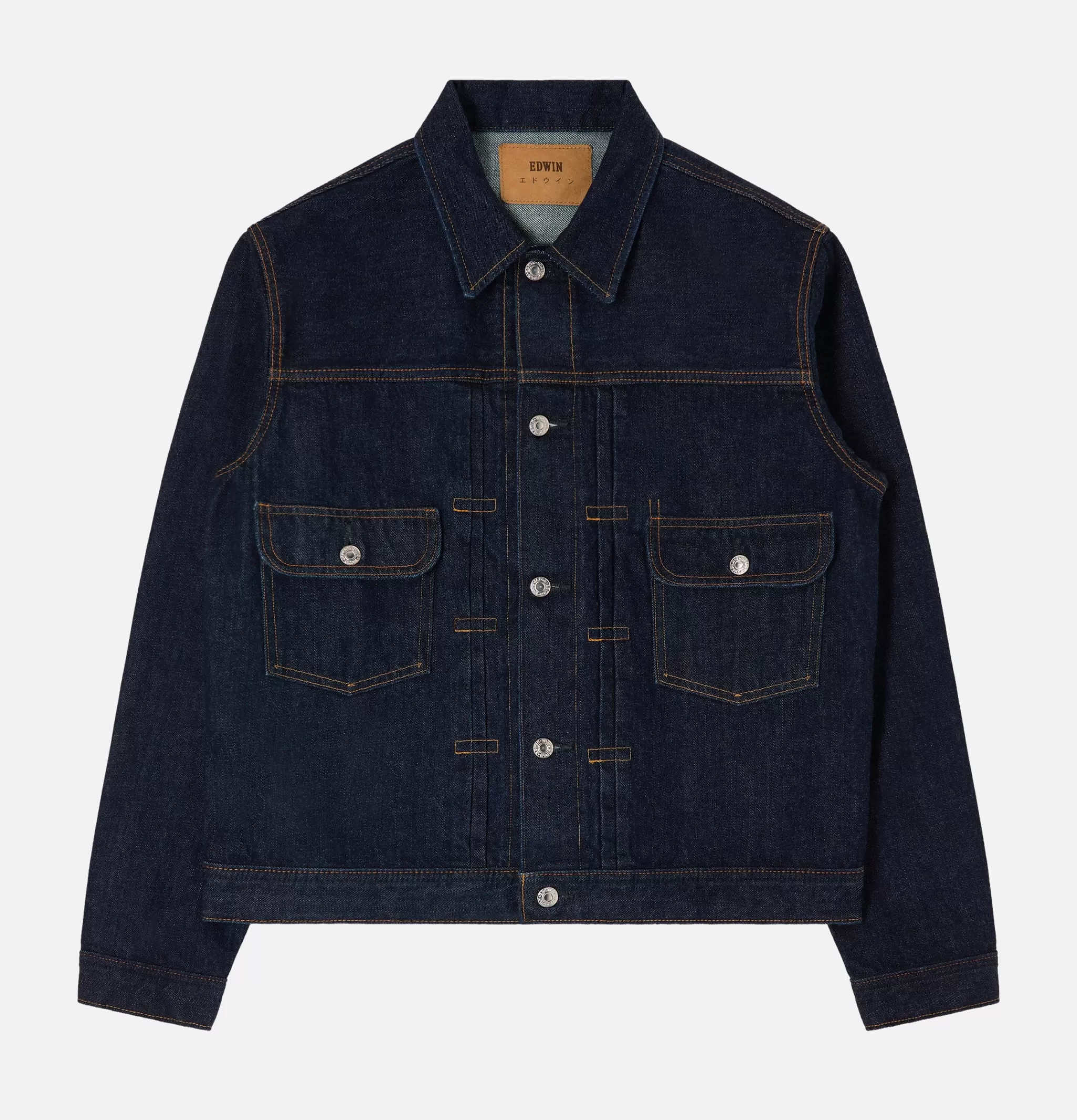 EDWIN Vestes | Denim Jacket 14oz Kurabo Red