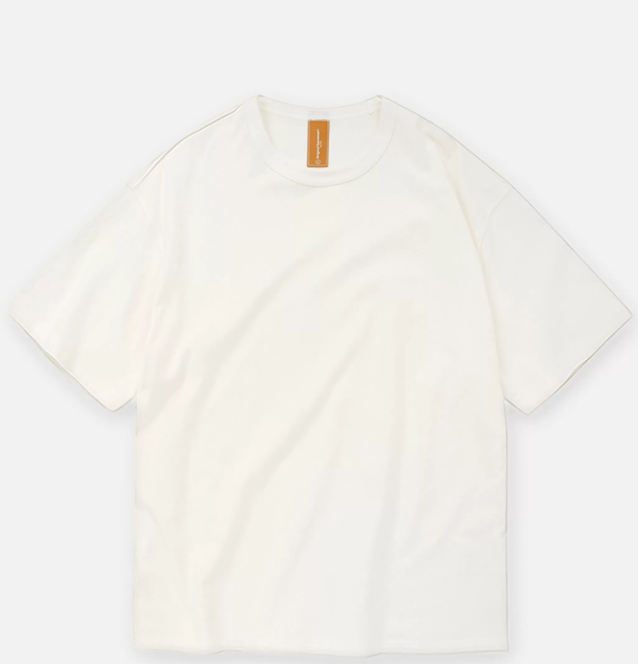 FRIZMWORKS T-shirts | Double Rib Oversized Tee White