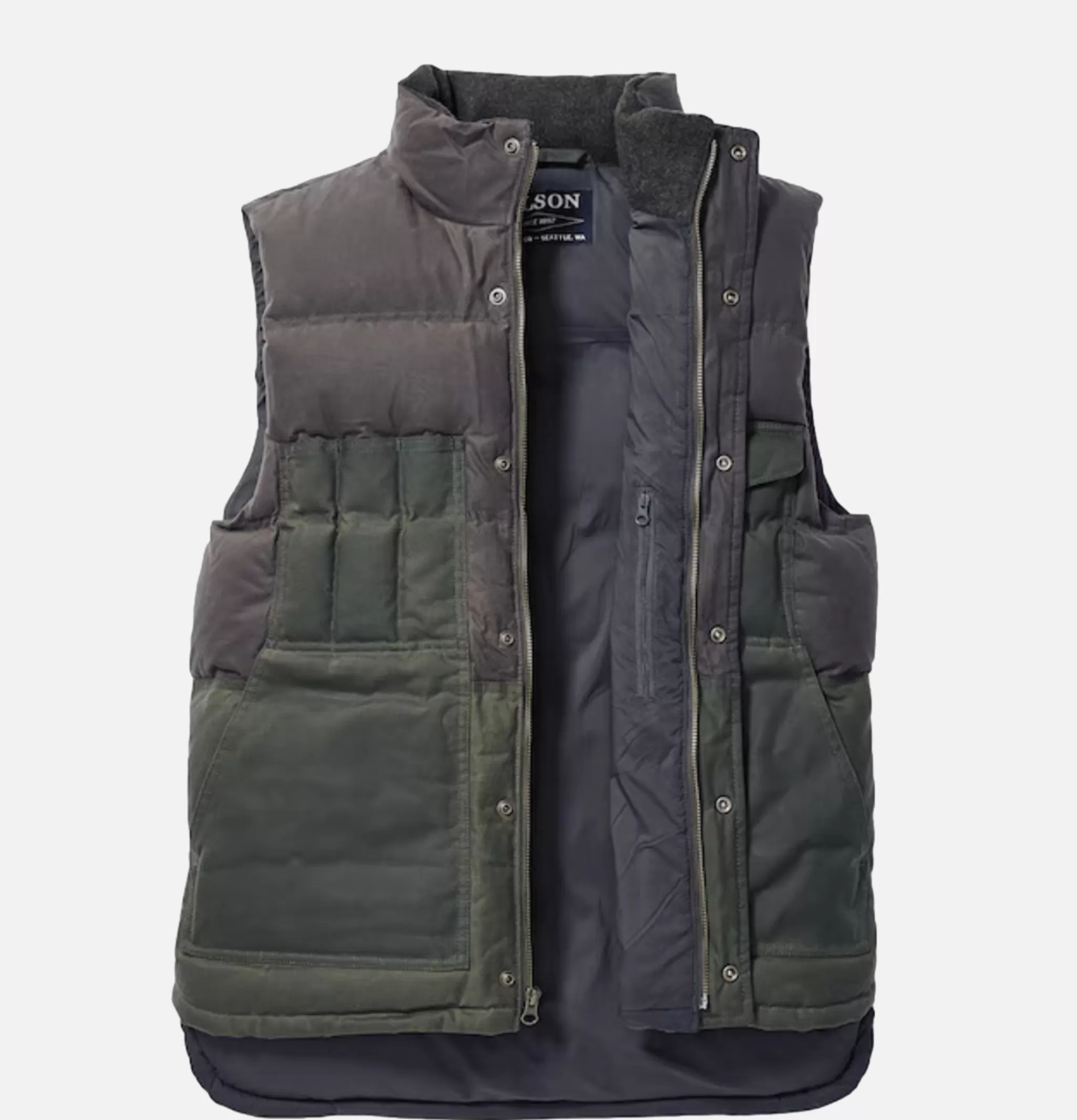 FILSON Blousons & Manteaux | Down Cruiser Vest Otter Green