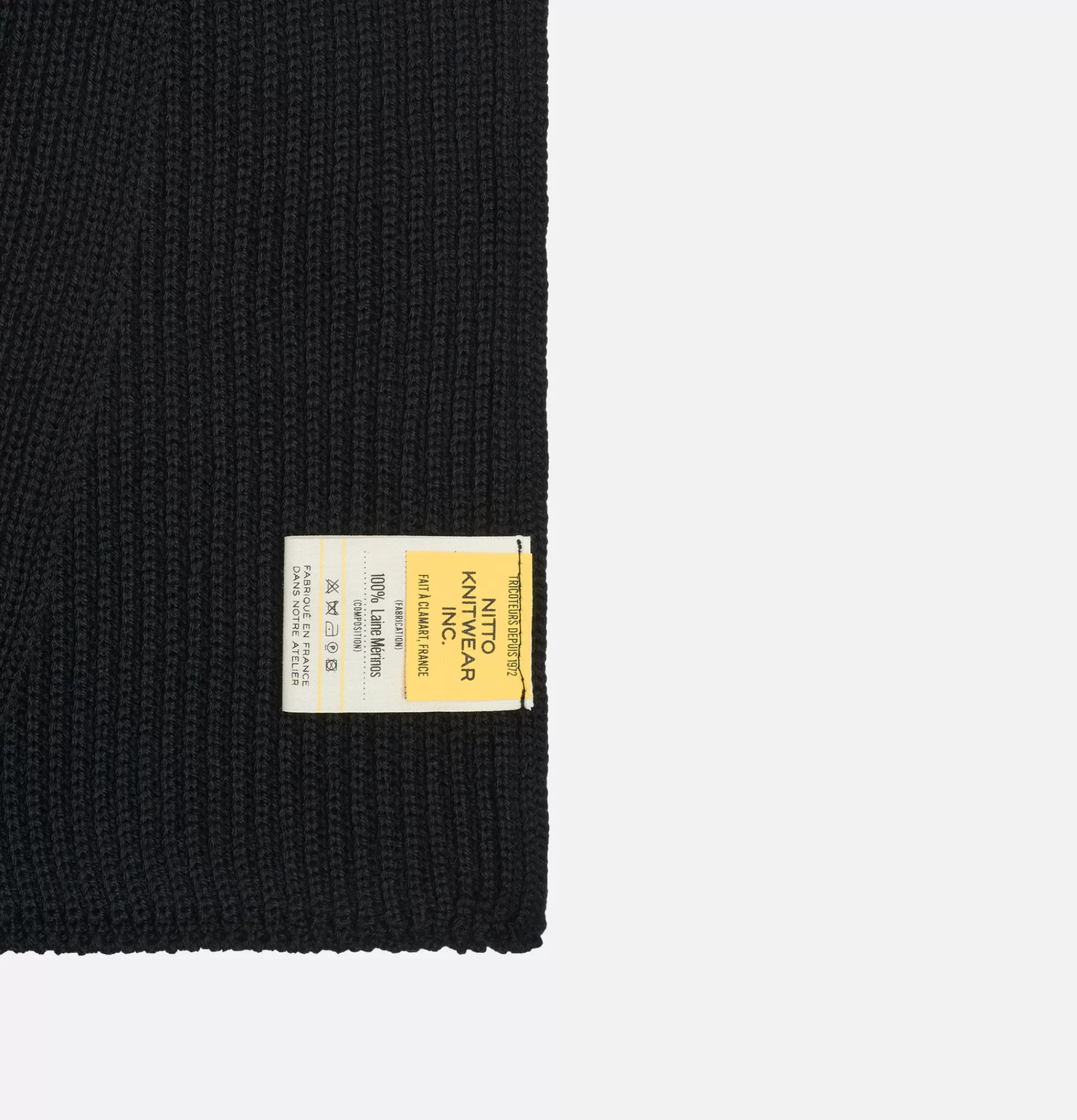 NITTO KNITWEAR Gants • Bonnets • Echarpes | Echarpe Loris Black