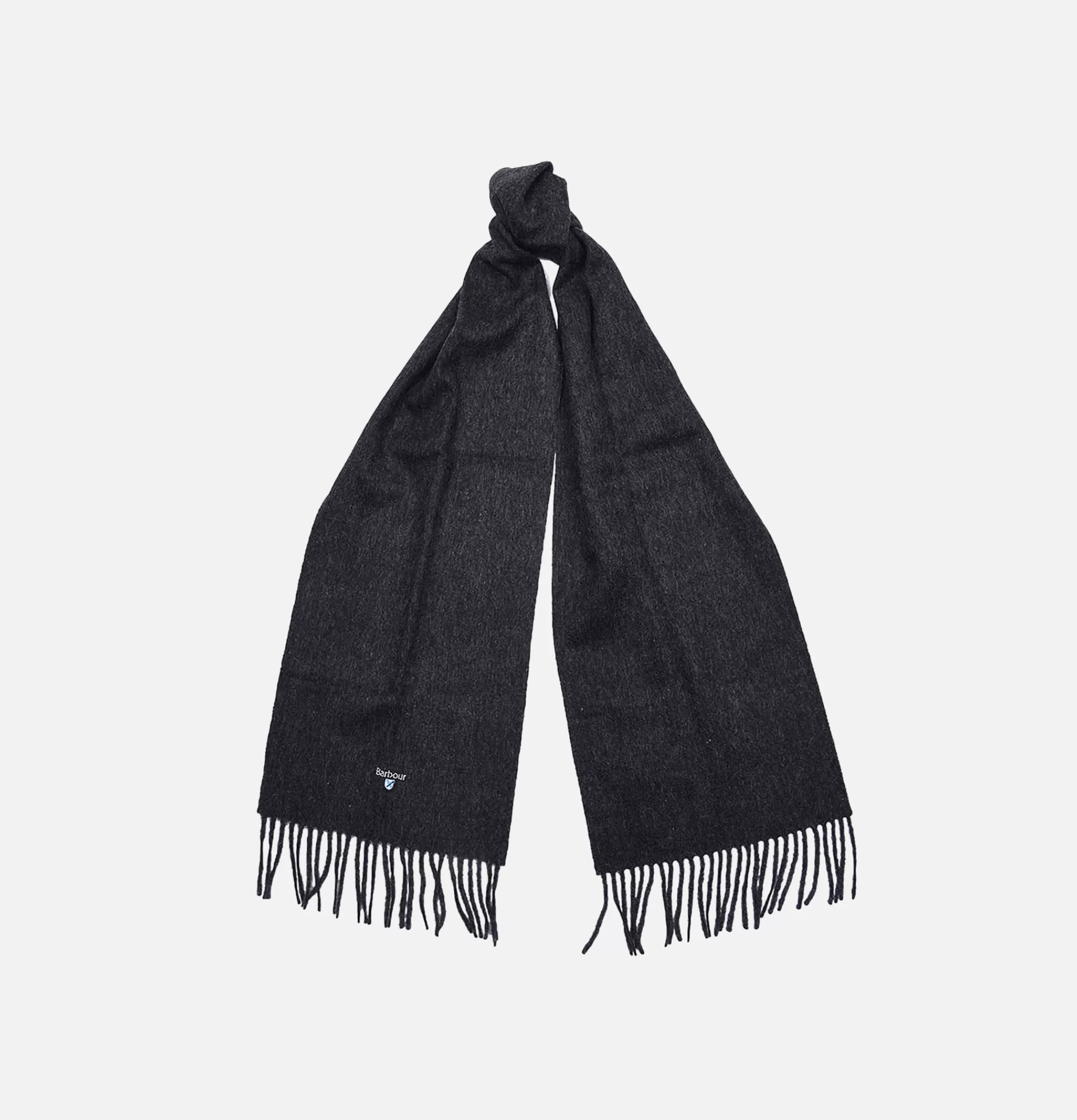 BARBOUR Gants • Bonnets • Echarpes | Echarpe Plain Lambswool Charcoal