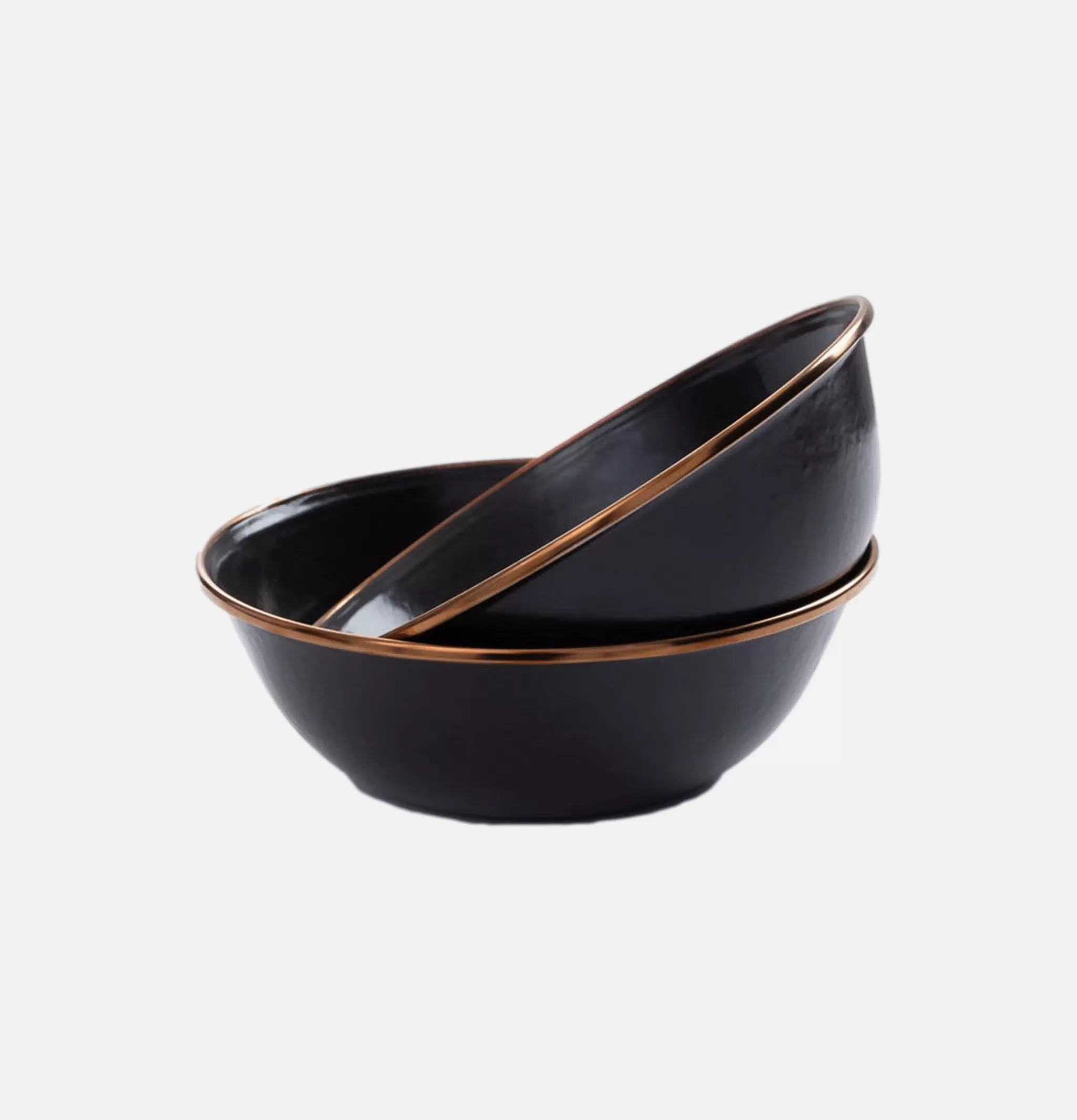 BAREBONES Outdoor | Enamel Bowl Set X 2 Charcoal