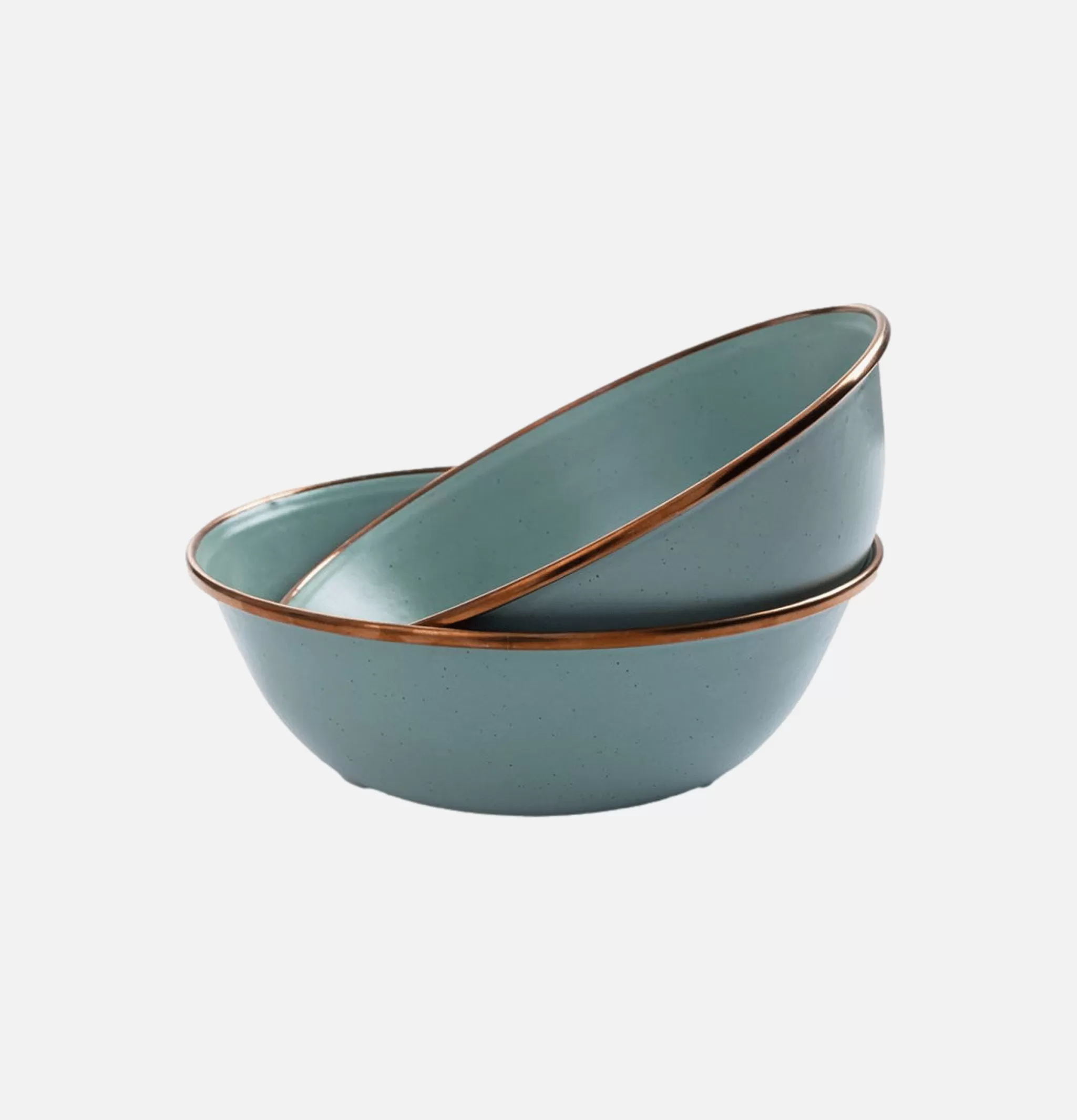 BAREBONES Outdoor | Enamel Bowl Set X 2 Mint