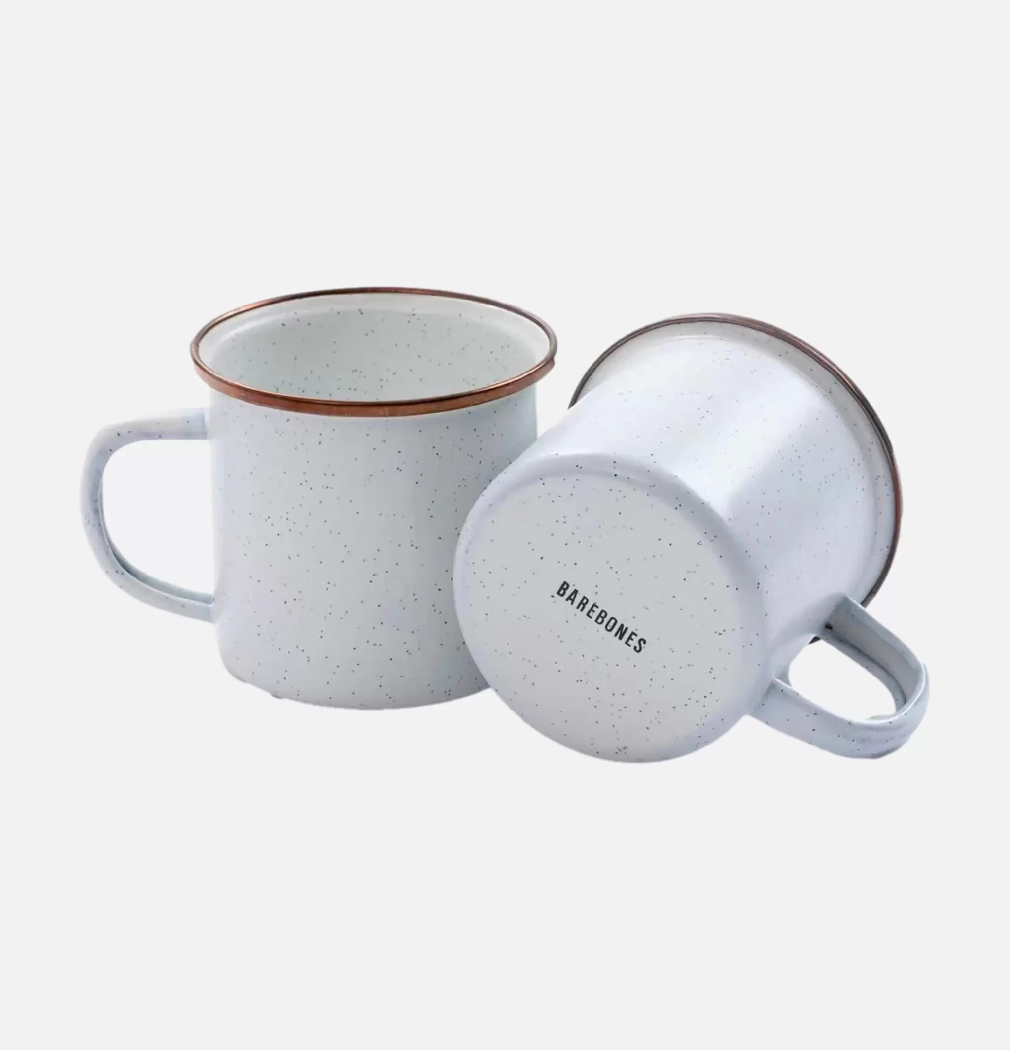 BAREBONES Outdoor | Enamel Cup Set X 2 Egg Shell