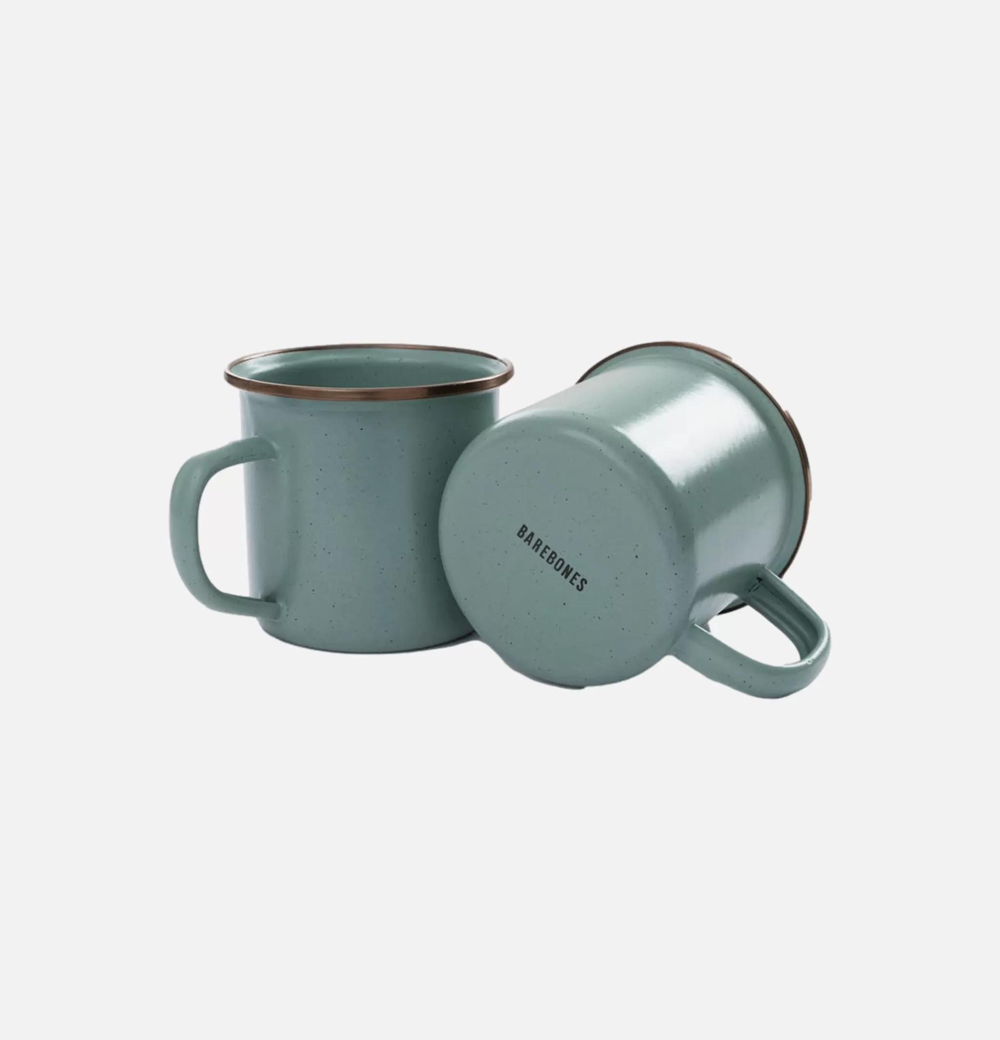 BAREBONES Outdoor | Enamel Cup Set X 2 Mint