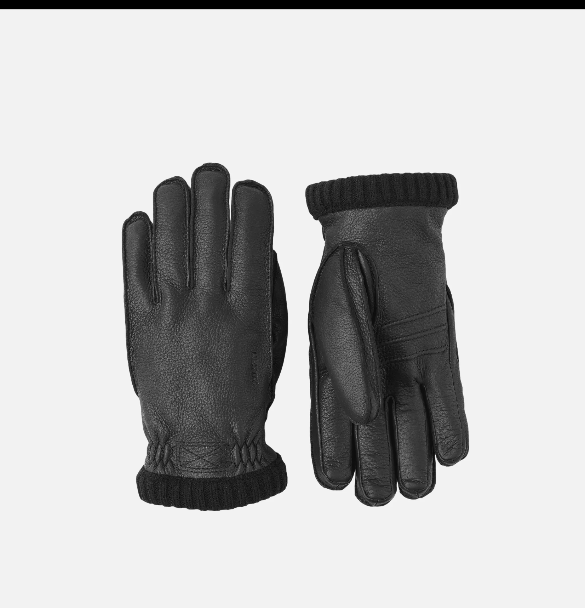 HESTRA Gants • Bonnets • Echarpes | Gants Deerskin Primaloft Black