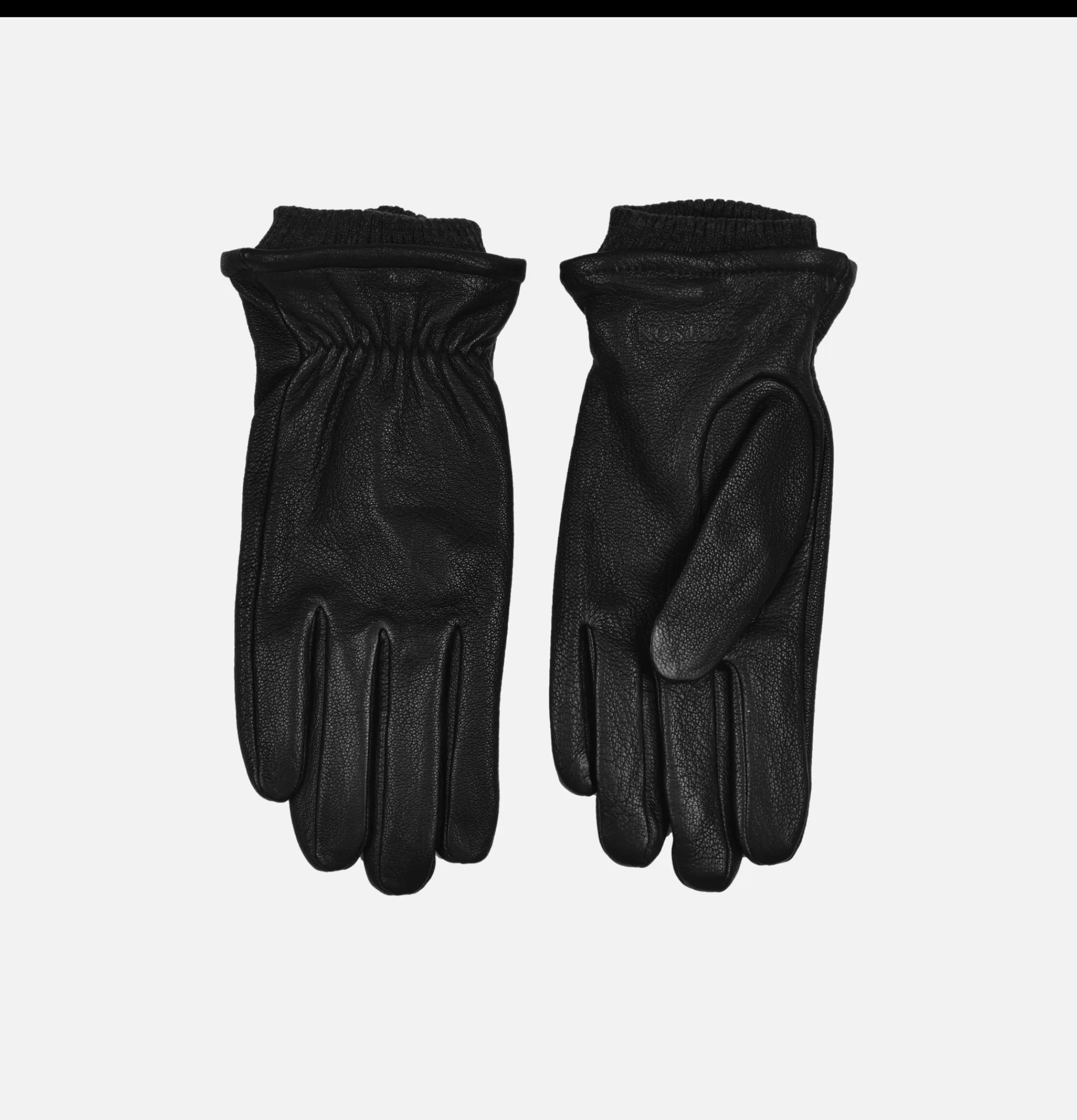 STETSON Gants • Bonnets • Echarpes | Gants Goat Nappa Black