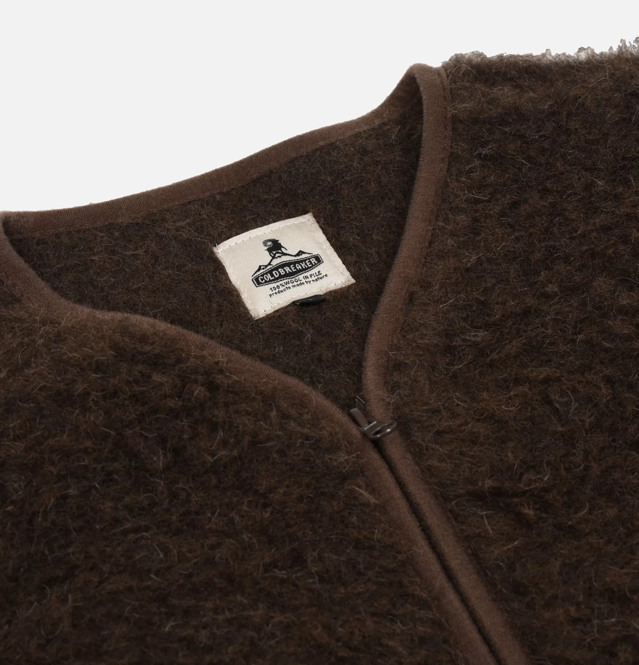 COLDBREAKER Sweats & Polaires | Gilet Nordeen Dark Brown