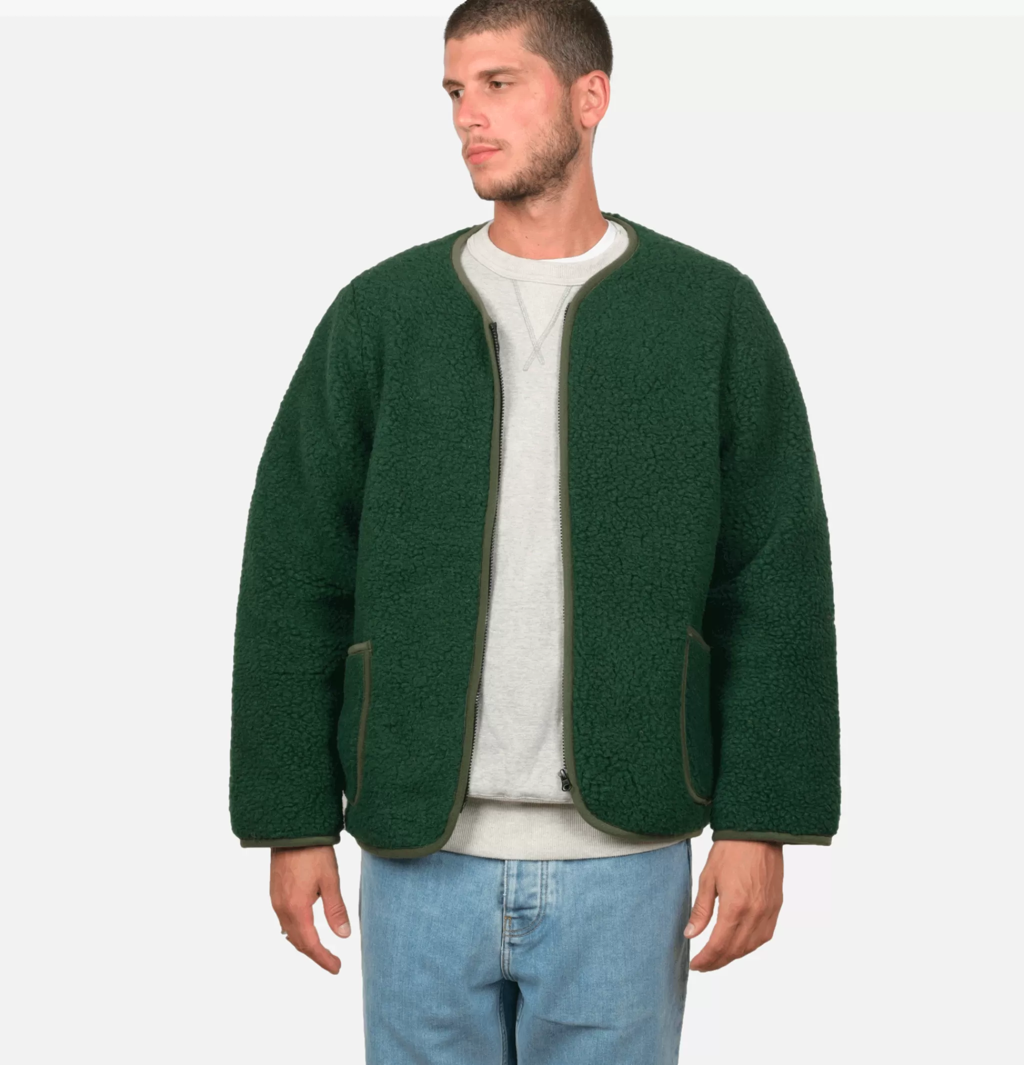 COLDBREAKER Sweats & Polaires | Gilet Nordeen Dark Green
