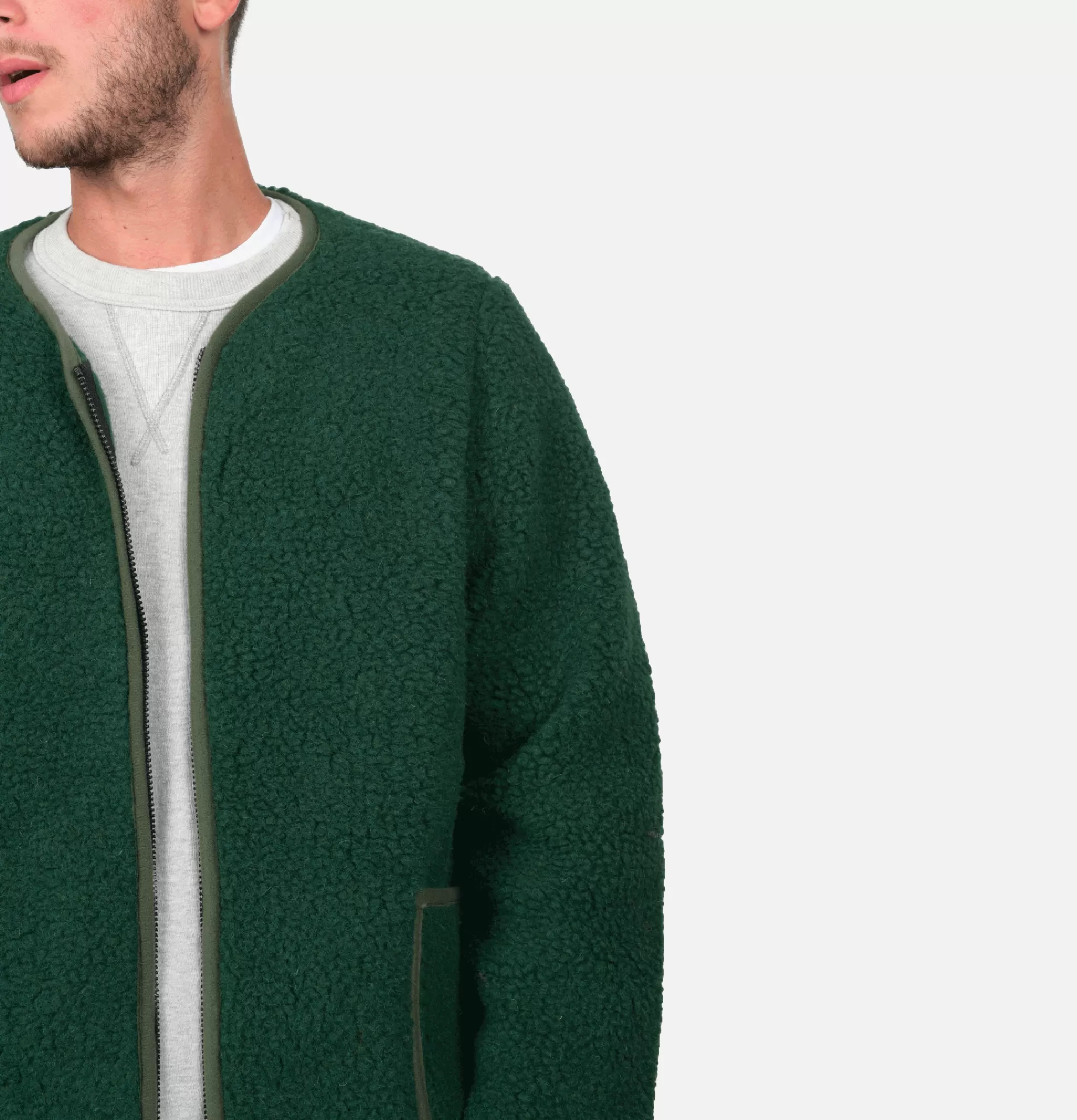 COLDBREAKER Sweats & Polaires | Gilet Nordeen Dark Green