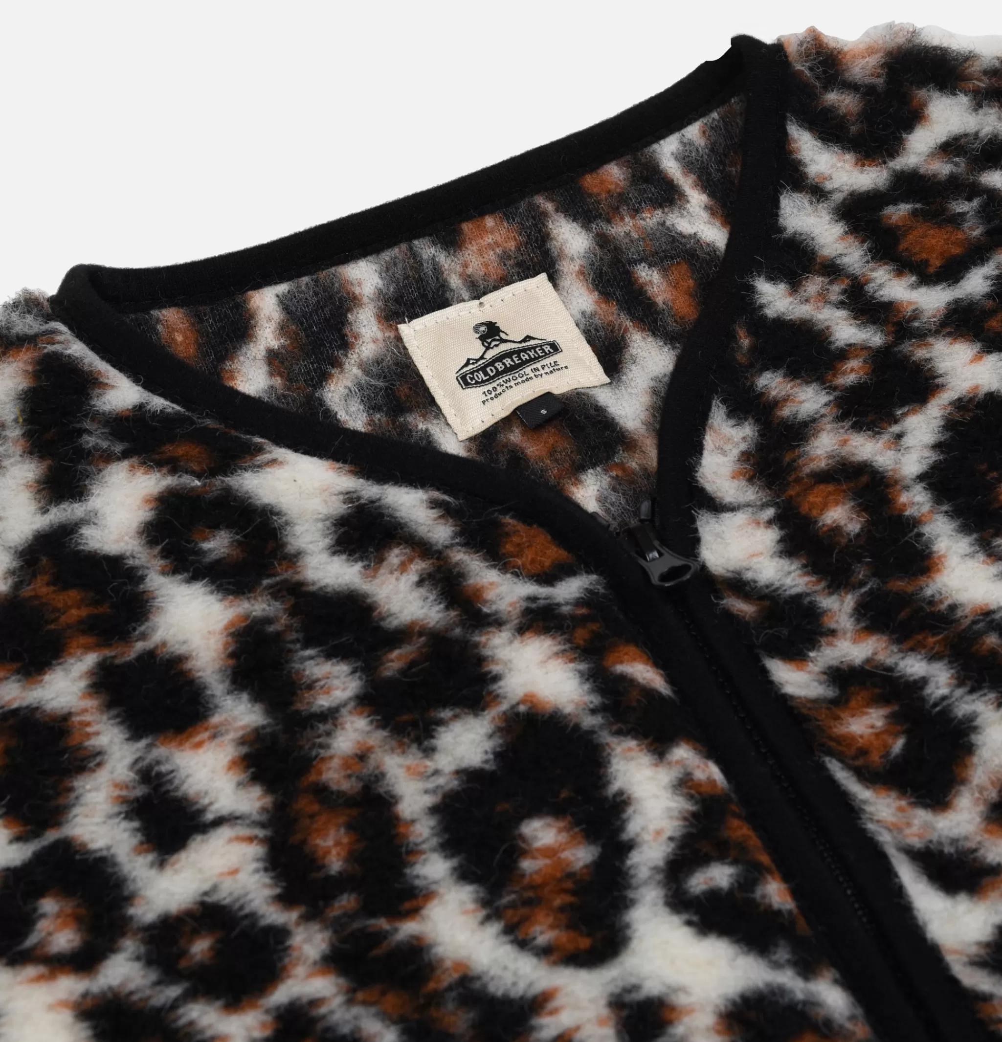COLDBREAKER Sweats & Polaires | Gilet Nordeen Leopard
