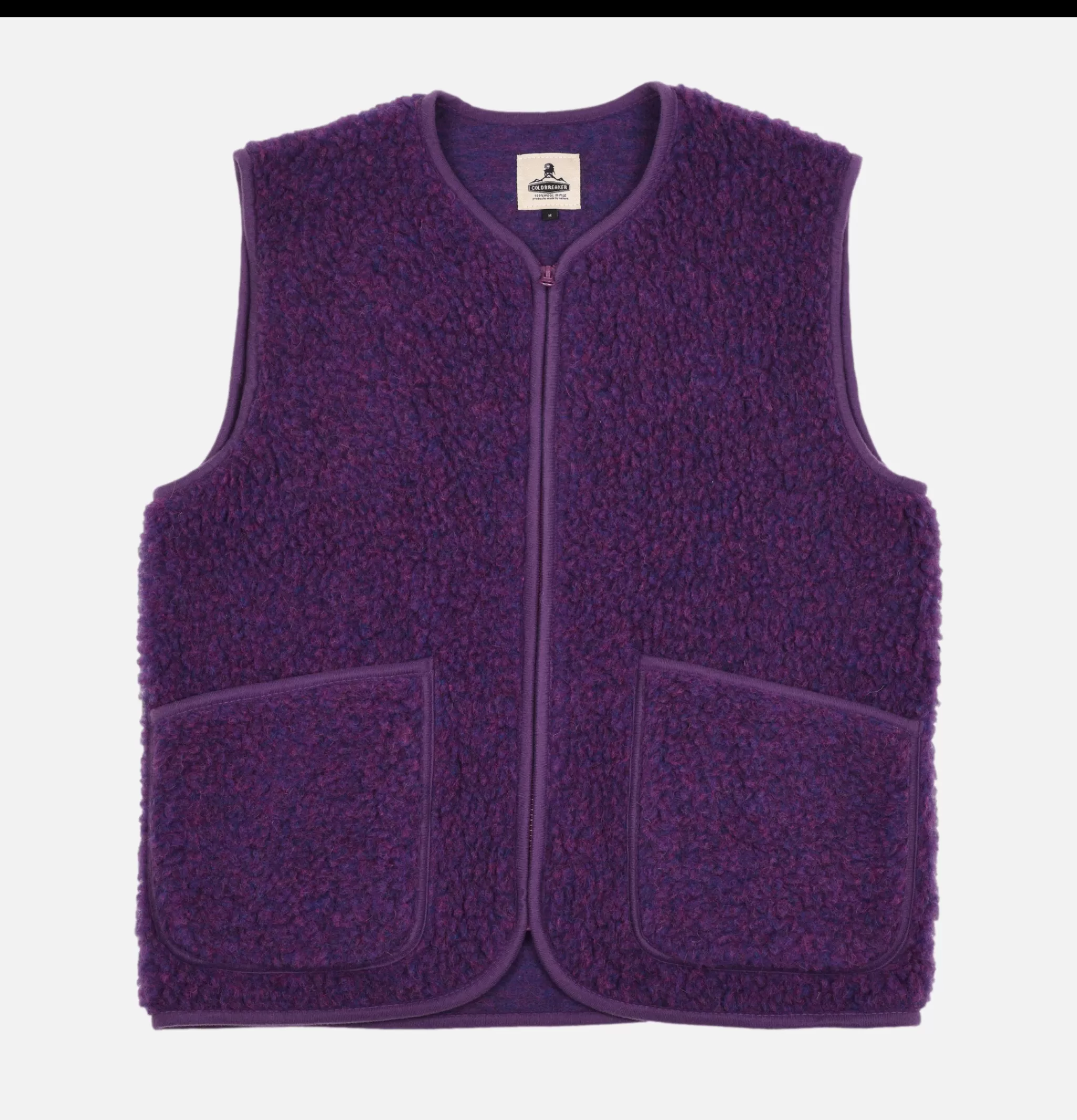 COLDBREAKER Sweats & Polaires | Gilet Pepitco Purple