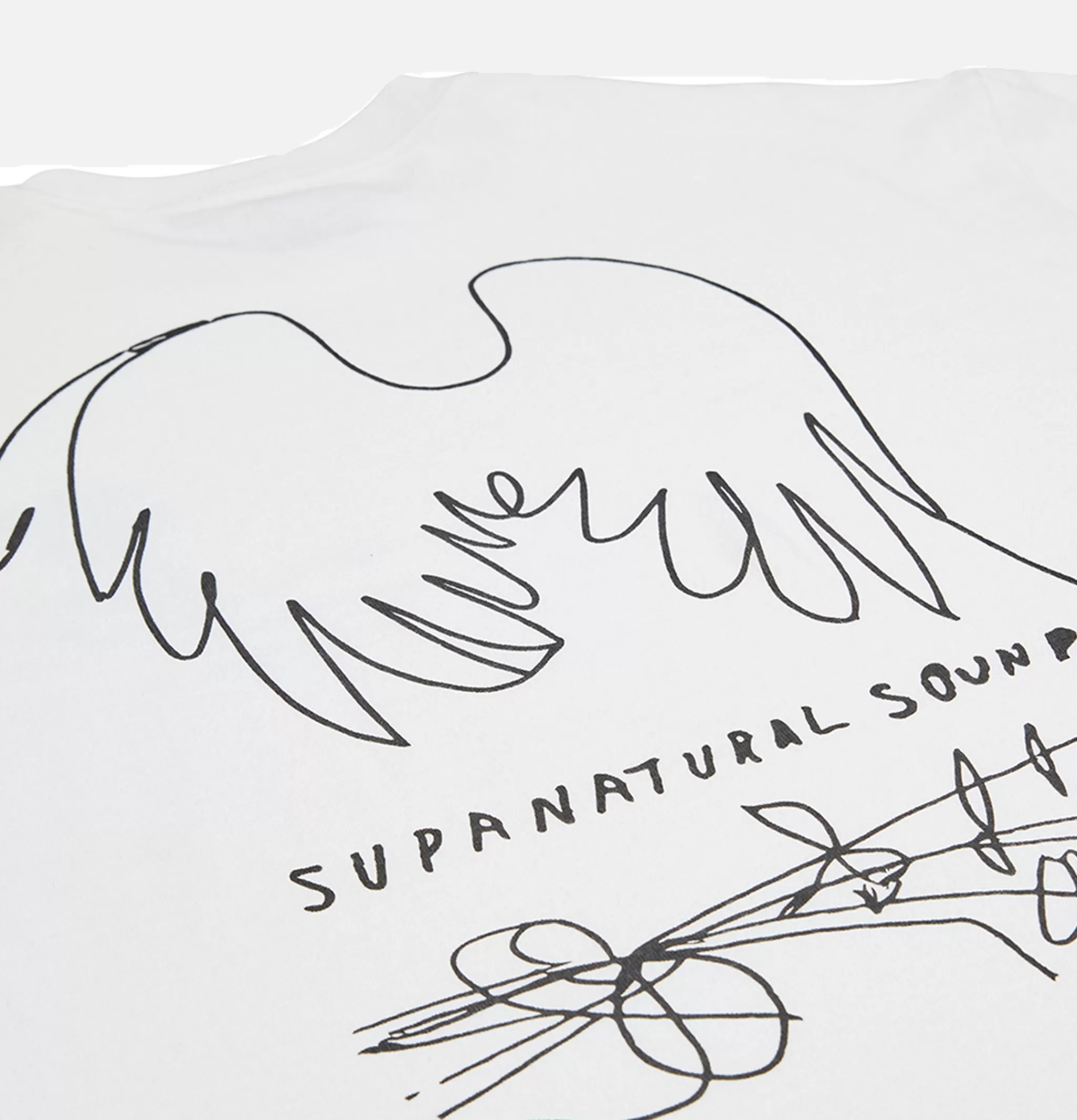 DEUS T-shirts | Hauntology Tee Vintage White