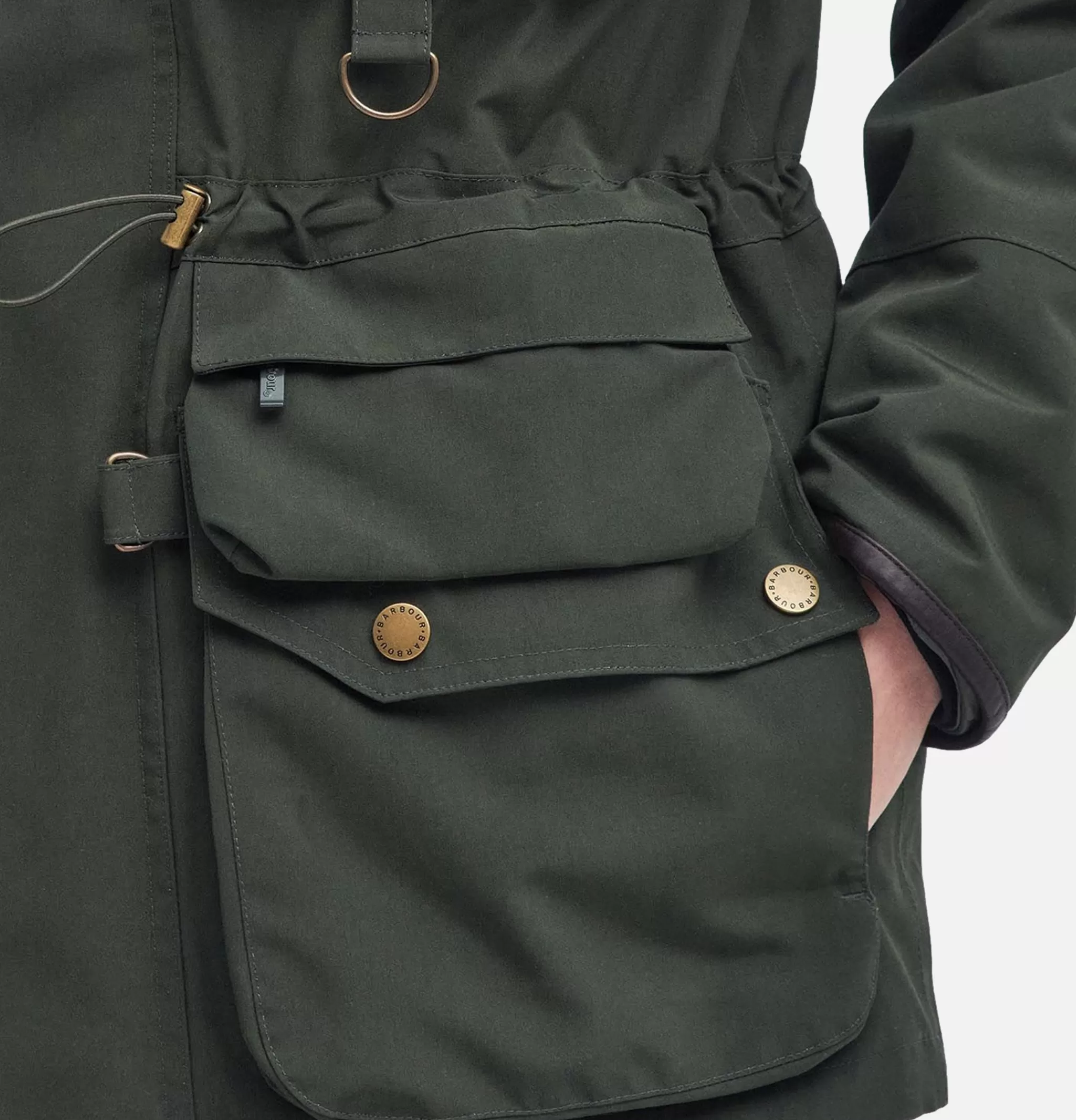 BARBOUR Blousons & Manteaux | Heritage Dryfly Waterproof Sage