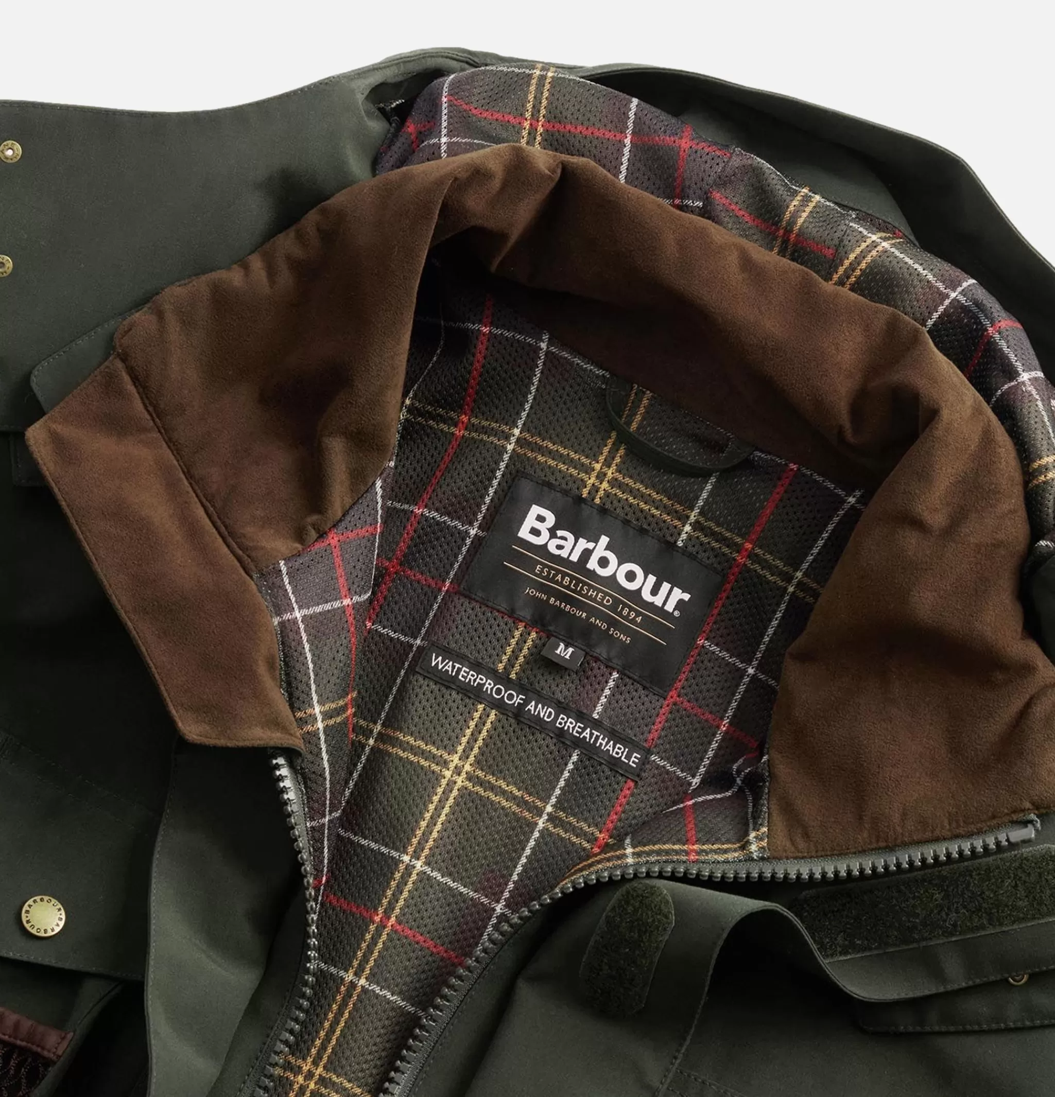 BARBOUR Blousons & Manteaux | Heritage Dryfly Waterproof Sage