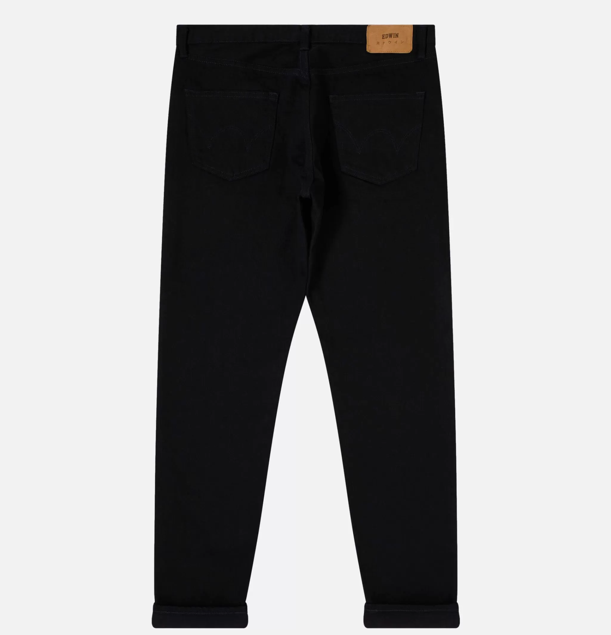 EDWIN Jeans | Jean Regular Tapered Black