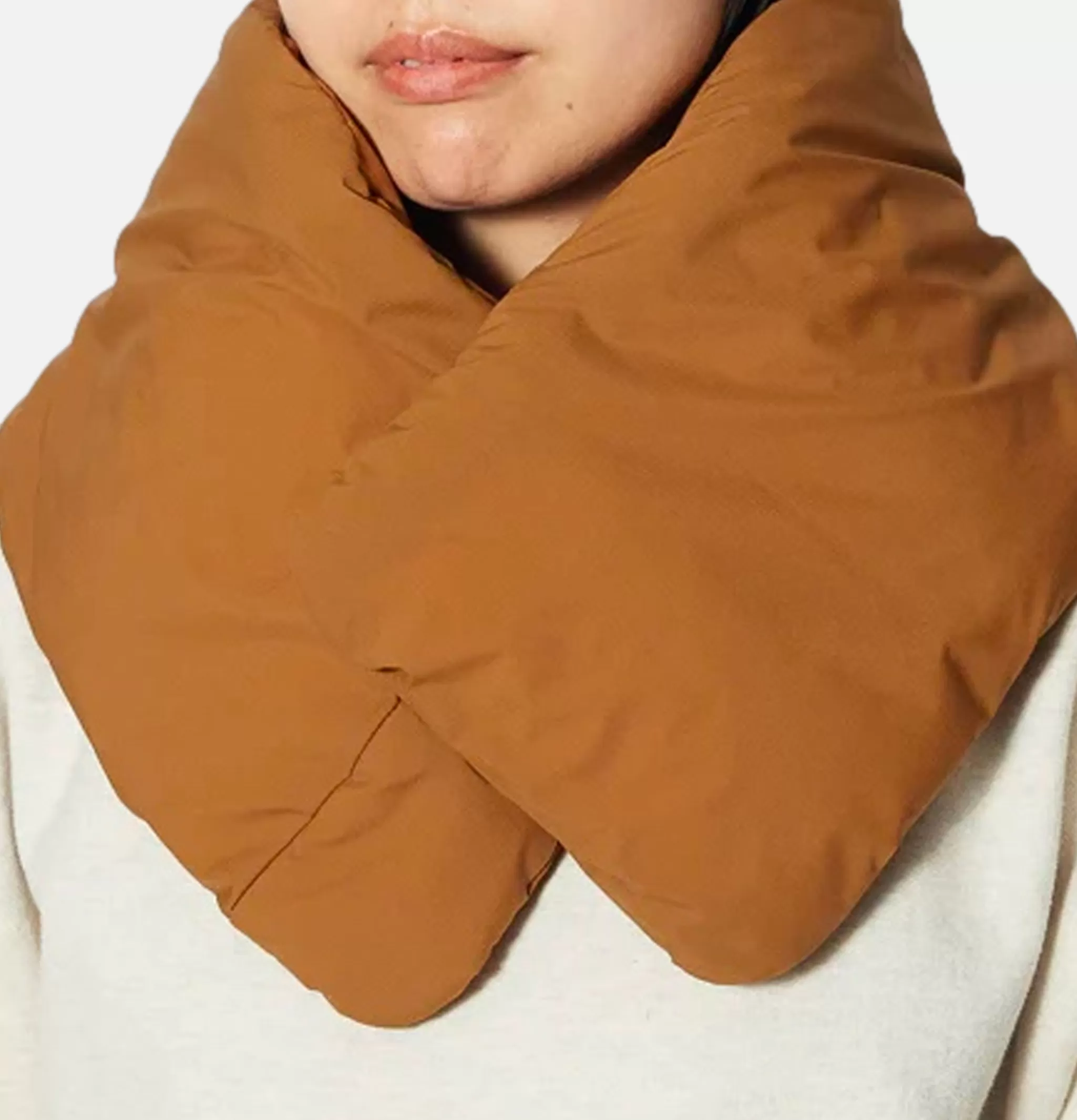 SNOW PEAK Gants • Bonnets • Echarpes | 2L Octa Down Neck Warmer Brown