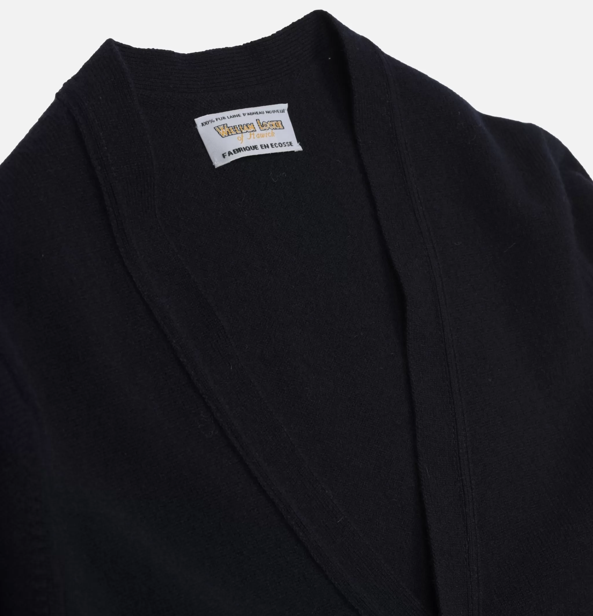 WILLIAM LOCKIE Pulls & Cardigans | Lambswool Cardigan Navy