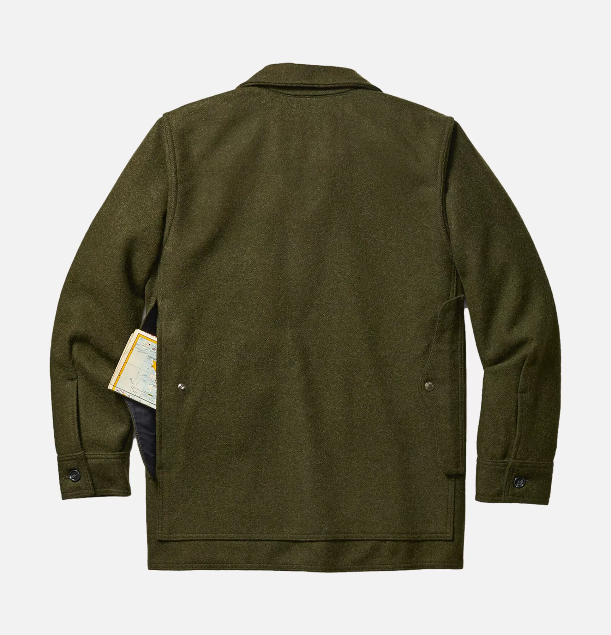 FILSON Blousons & Manteaux | Mackinaw Cruiser Forest Green