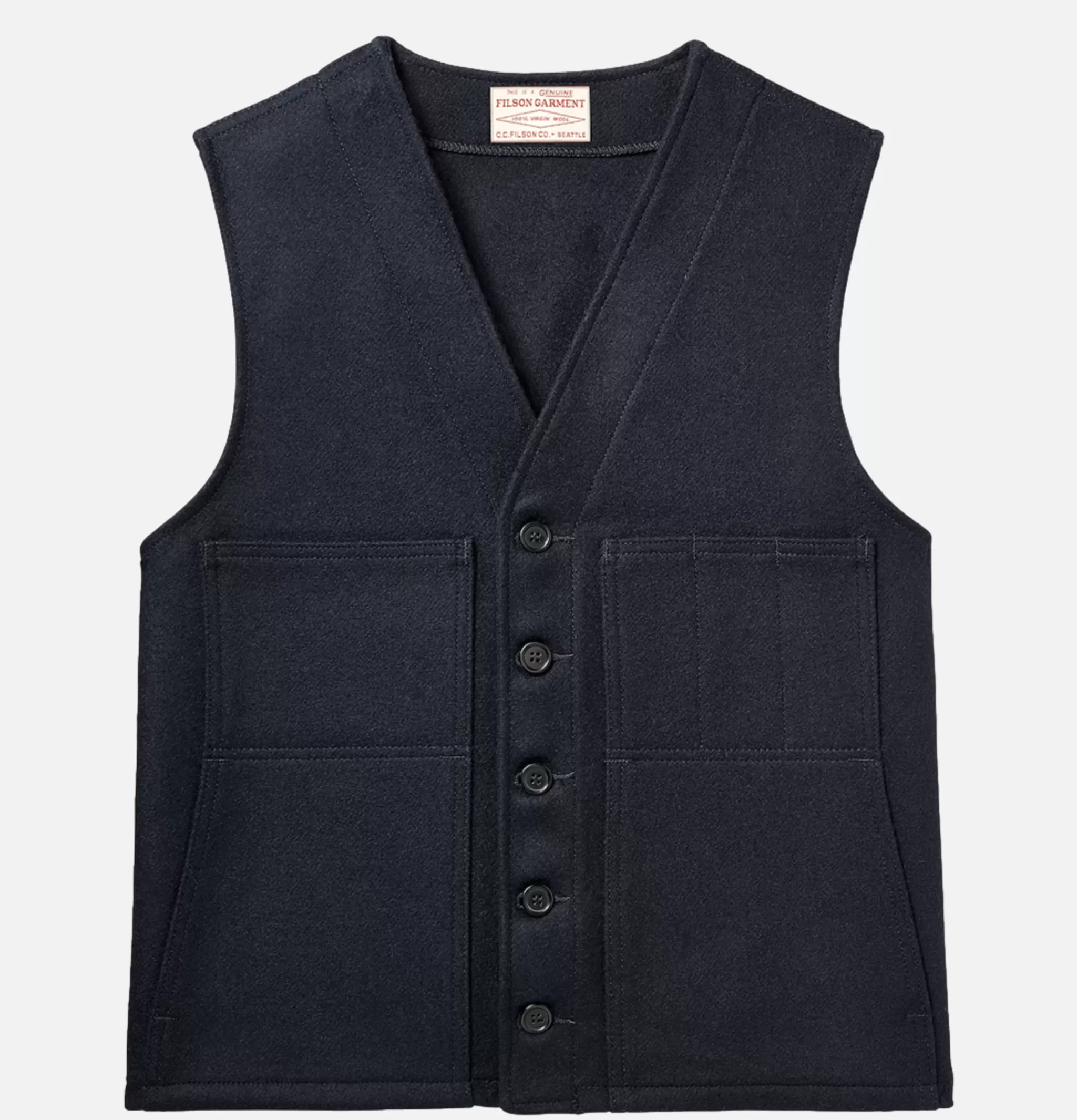 FILSON Vestes | Blousons & Manteaux | Mackinaw Wool Vest Navy