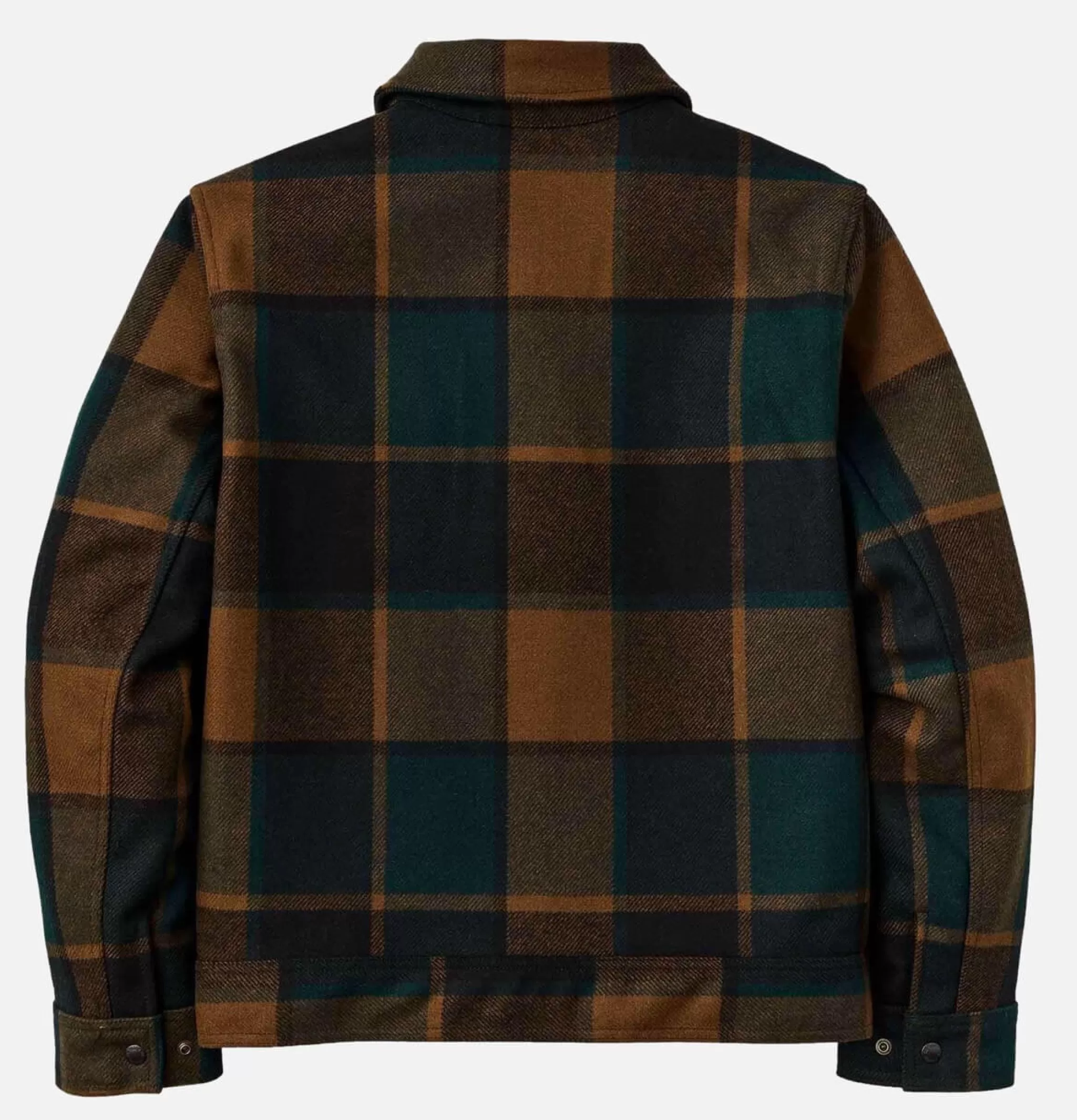 FILSON Blousons & Manteaux | Mackinaw Wool Work Plaid Green