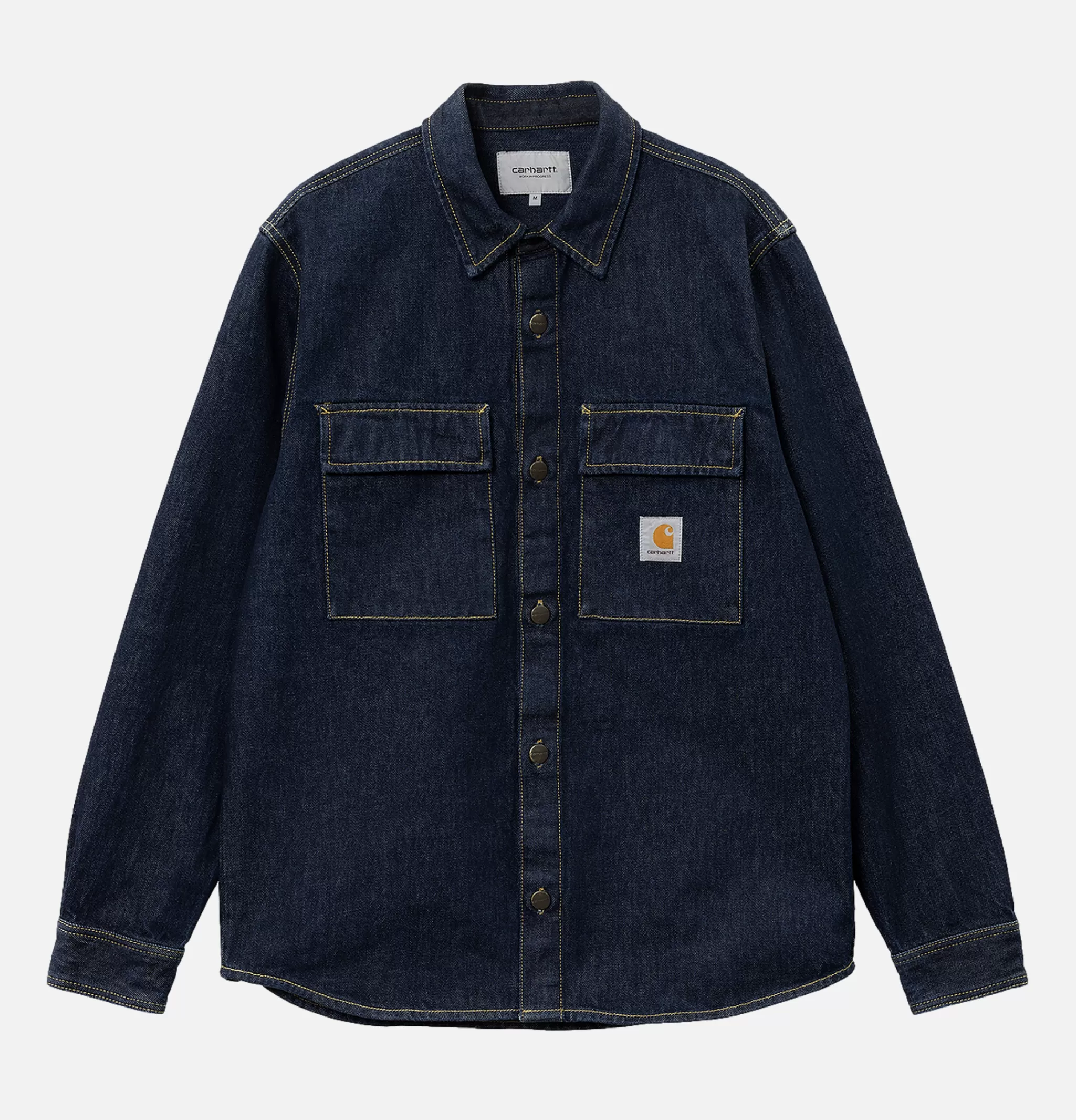 CARHARTT WIP Vestes | Manny Shirt Blue Rinsed