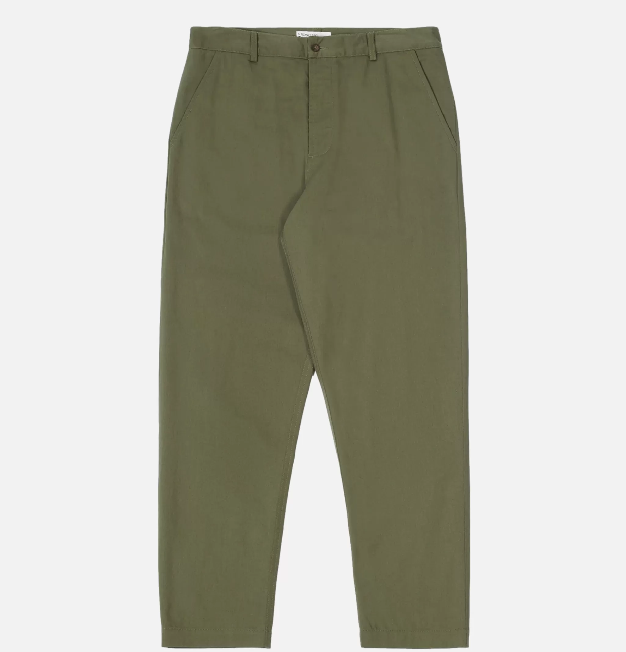 UNIVERSAL WORKS Chinos | Military Chino Twill Lt Olive